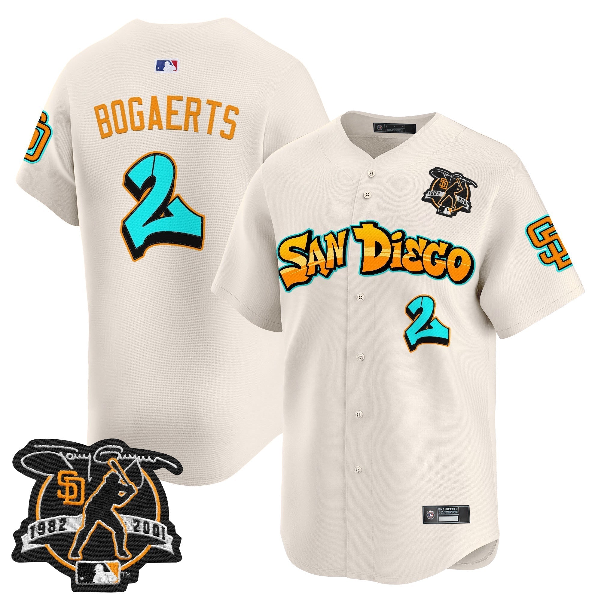 SD 'Graffiti Barrio Edition' Vapor Premier Limited Jersey - Stitched