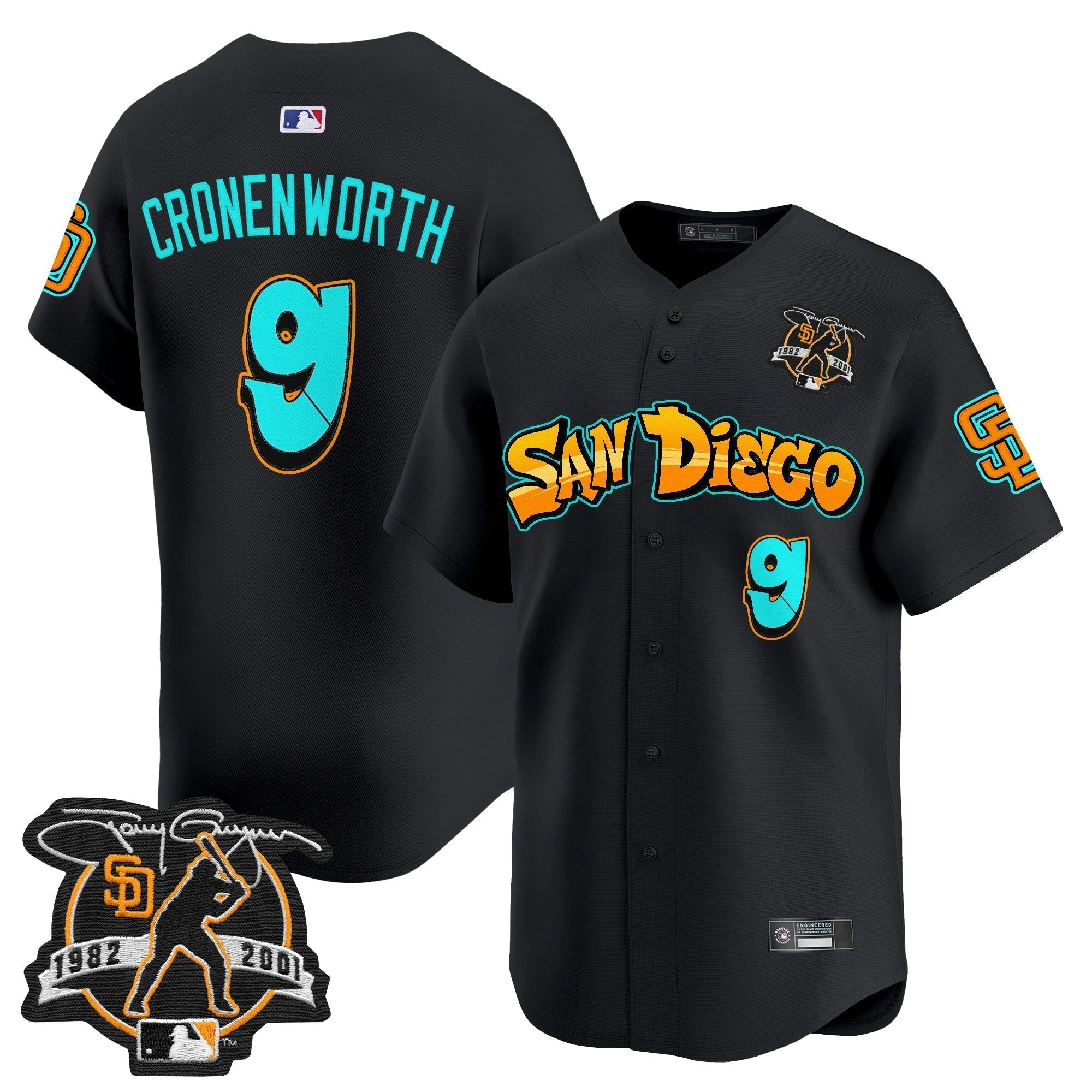 SD 'Graffiti Barrio Edition' Vapor Premier Limited Jersey - Stitched