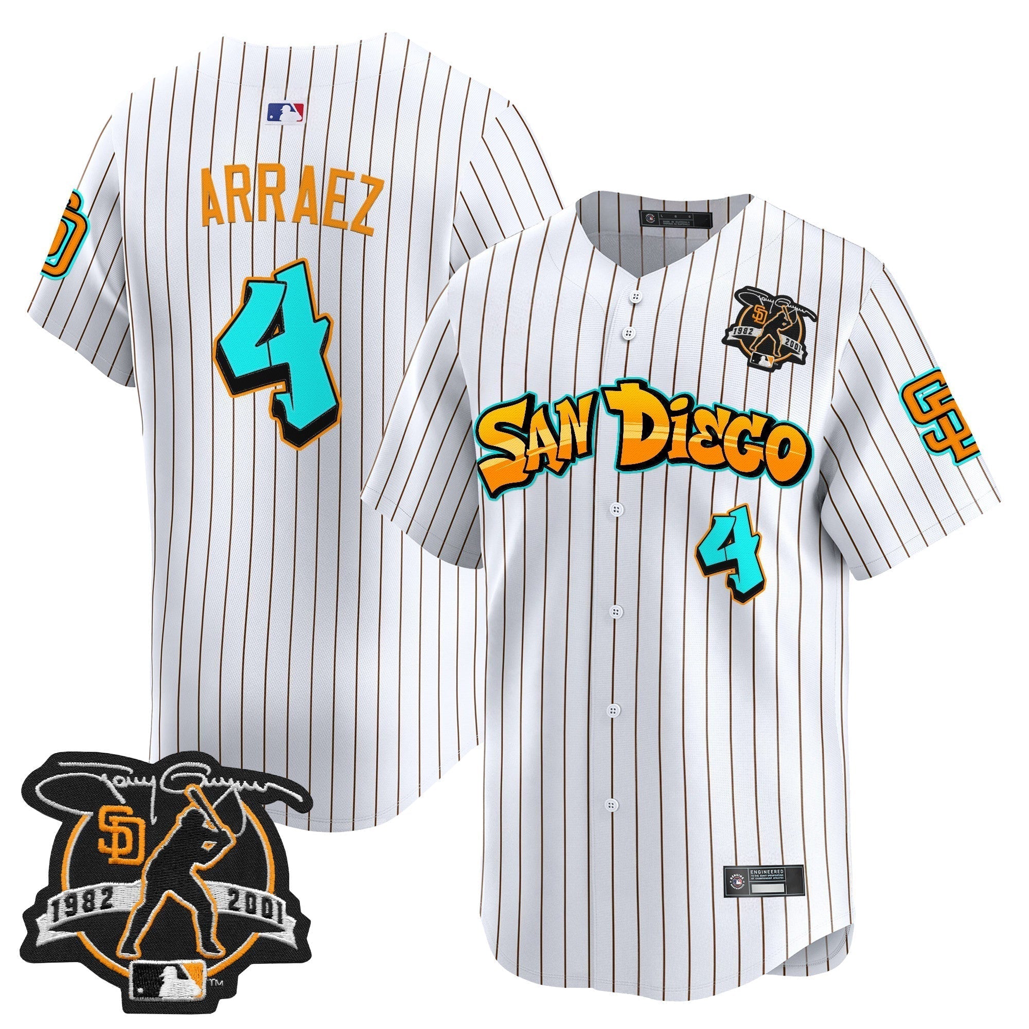 SD 'Graffiti Barrio Edition' Vapor Premier Limited Jersey - Stitched