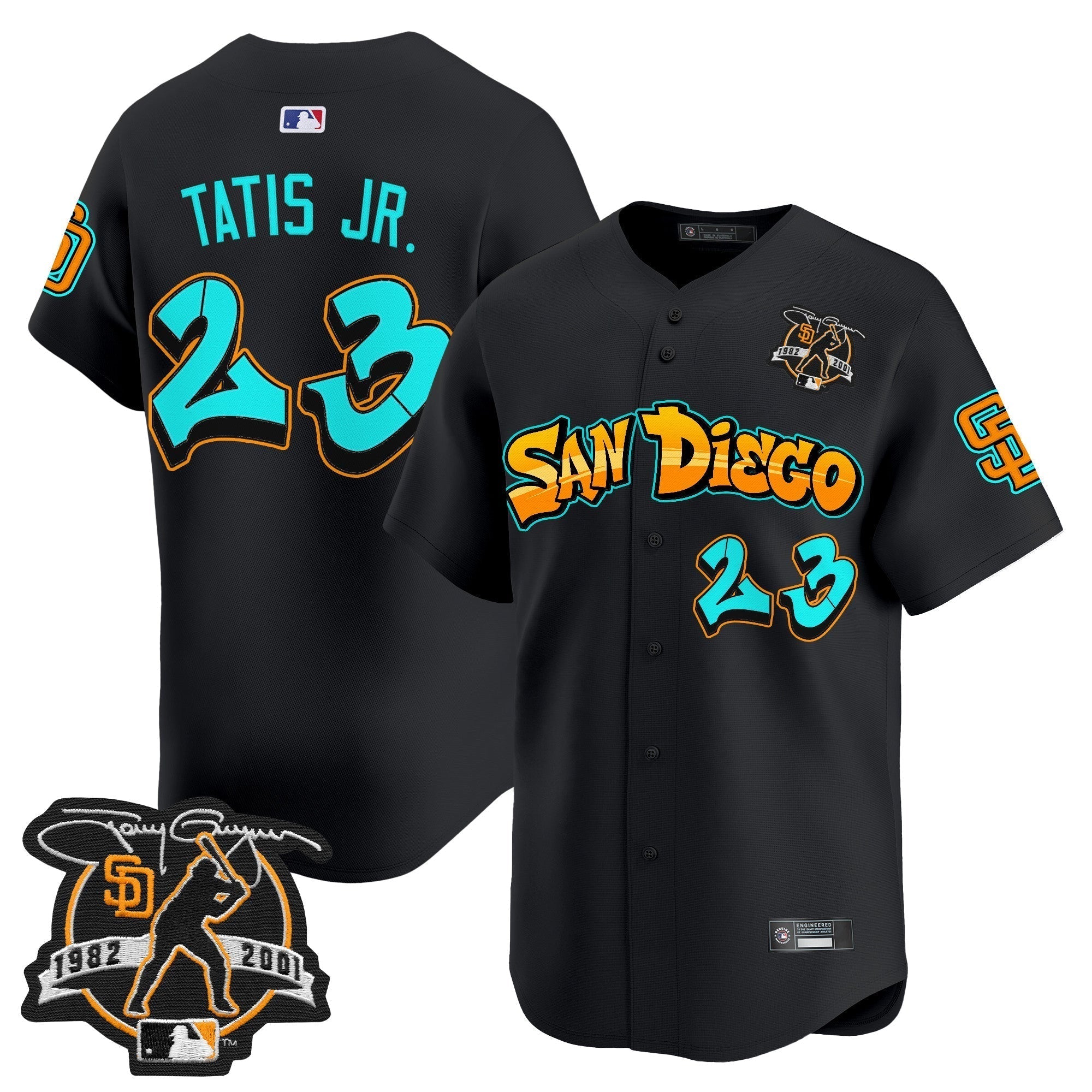 SD 'Graffiti Barrio Edition' Vapor Premier Limited Jersey - Stitched