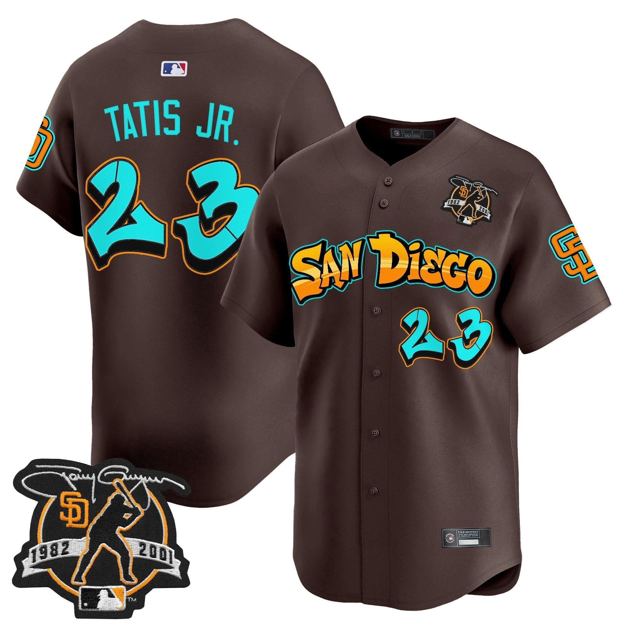 SD 'Graffiti Barrio Edition' Vapor Premier Limited Jersey - Stitched