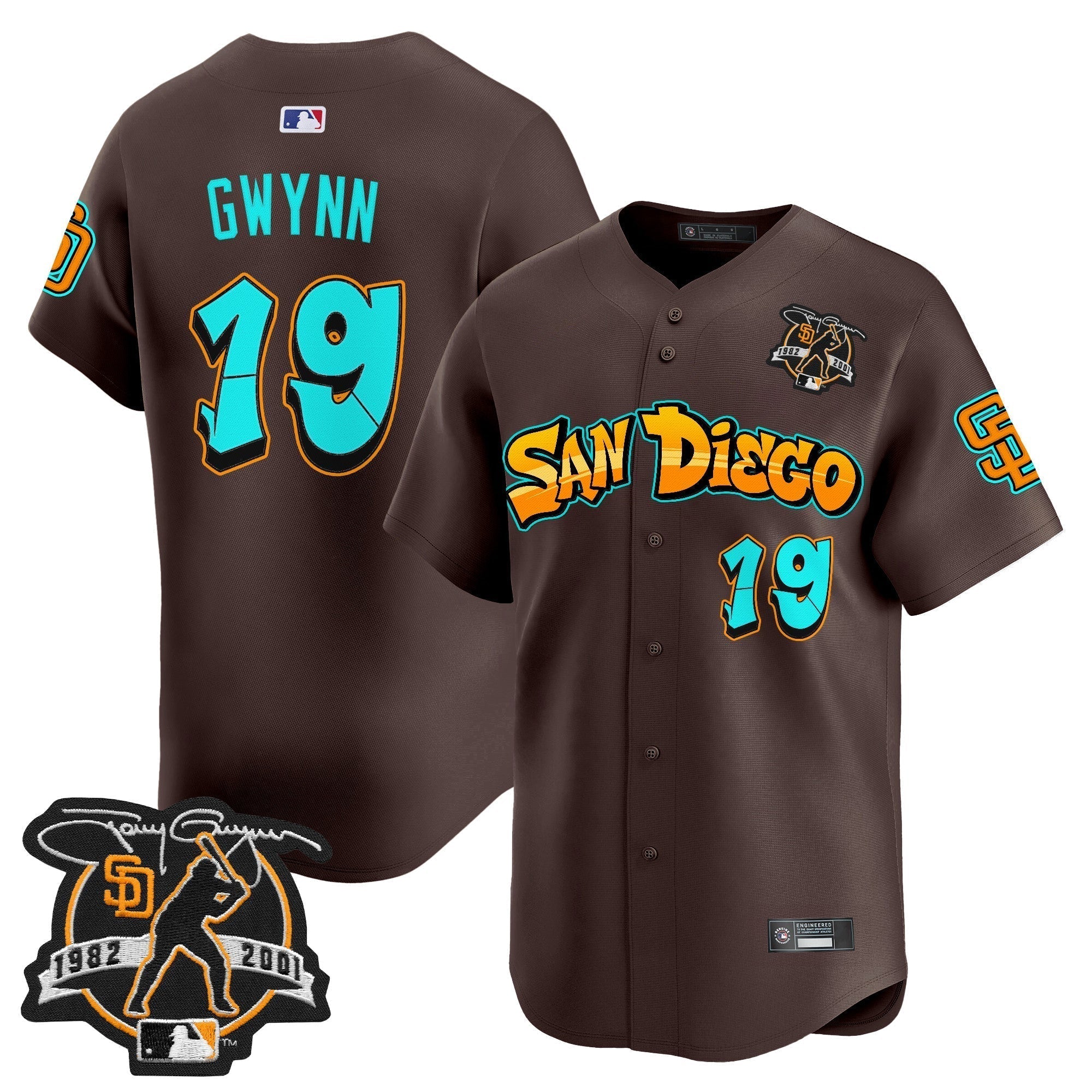 SD 'Graffiti Barrio Edition' Vapor Premier Limited Jersey - Stitched