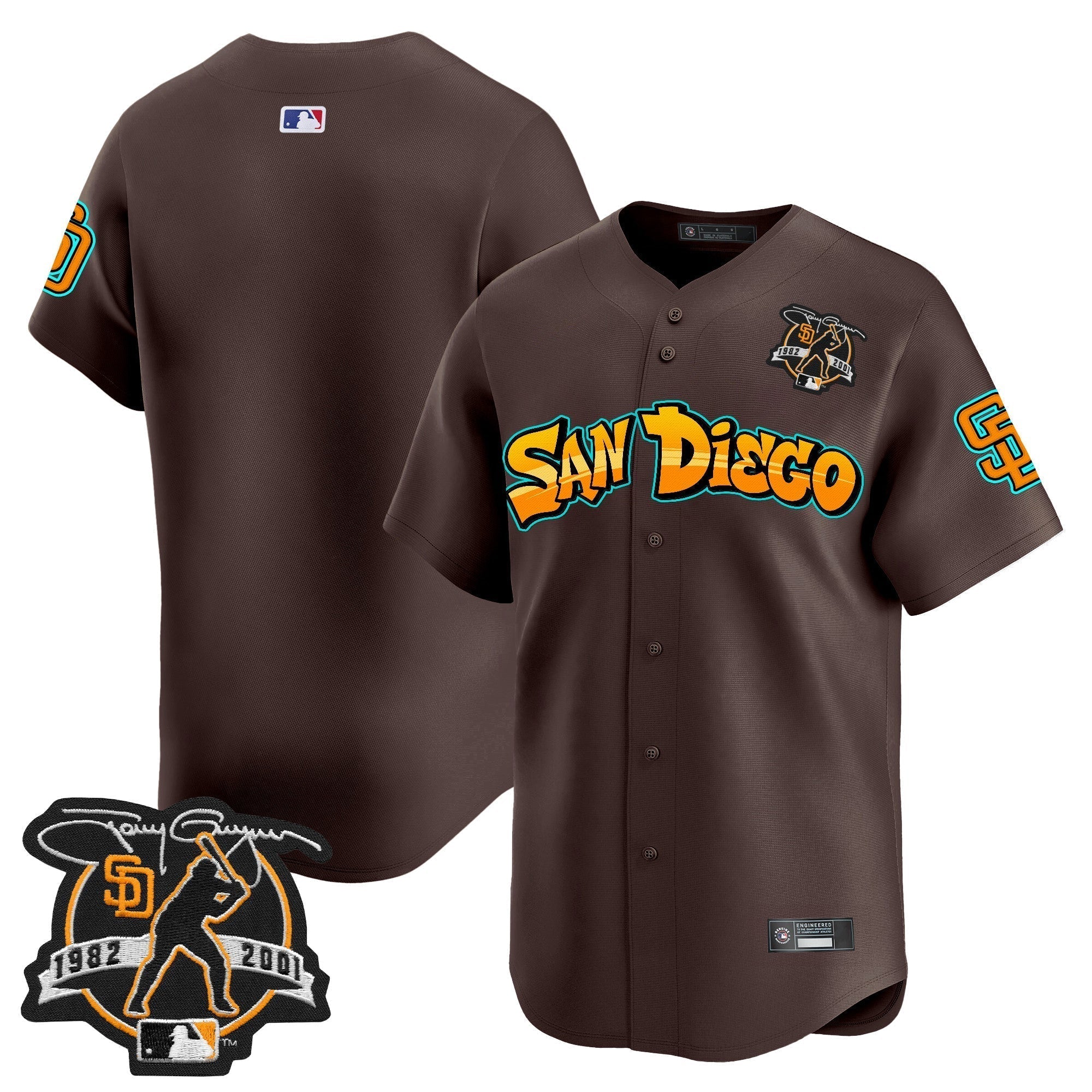 SD 'Graffiti Barrio Edition' Vapor Premier Limited Jersey - Stitched