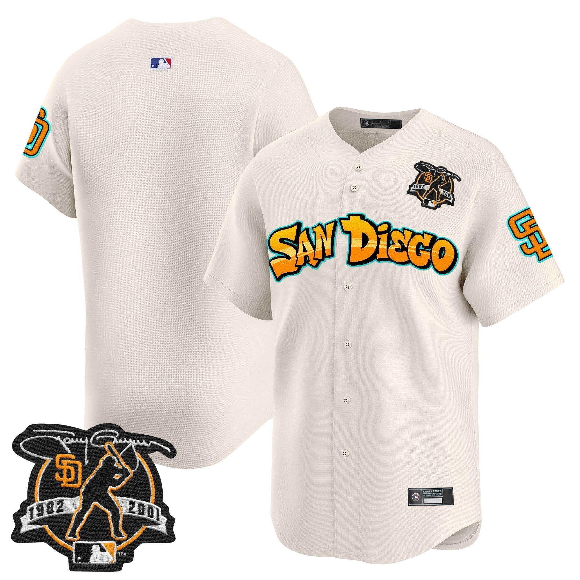 SD 'Graffiti Barrio Edition' Vapor Premier Limited Jersey - Stitched
