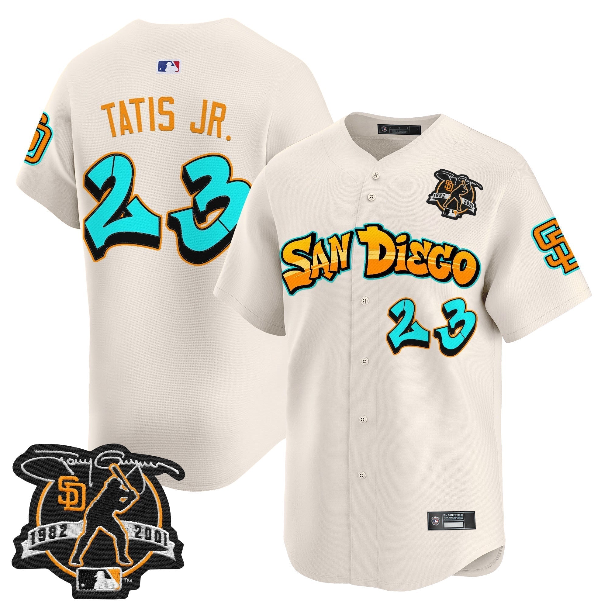 SD 'Graffiti Barrio Edition' Vapor Premier Limited Jersey - Stitched