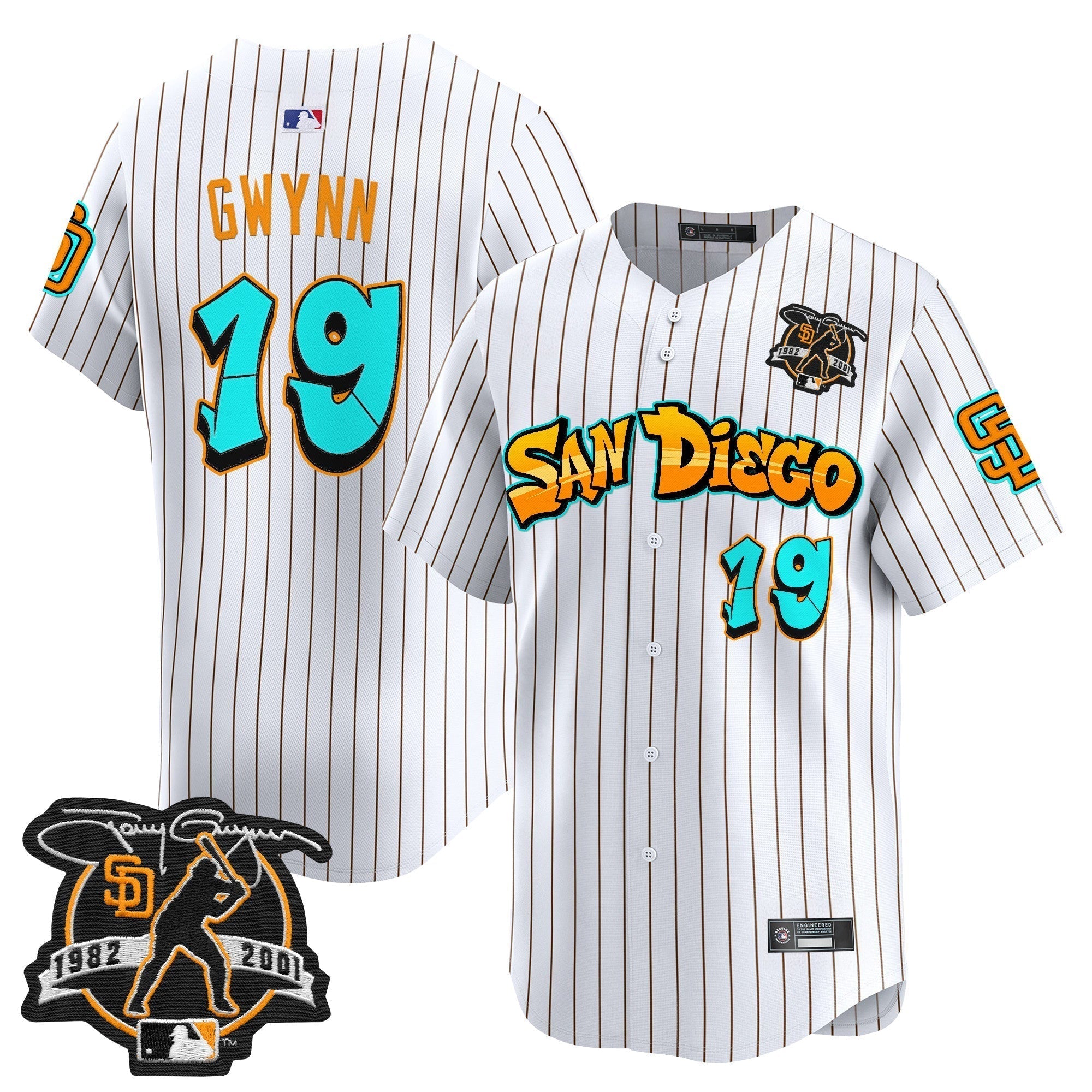 SD 'Graffiti Barrio Edition' Vapor Premier Limited Jersey - Stitched
