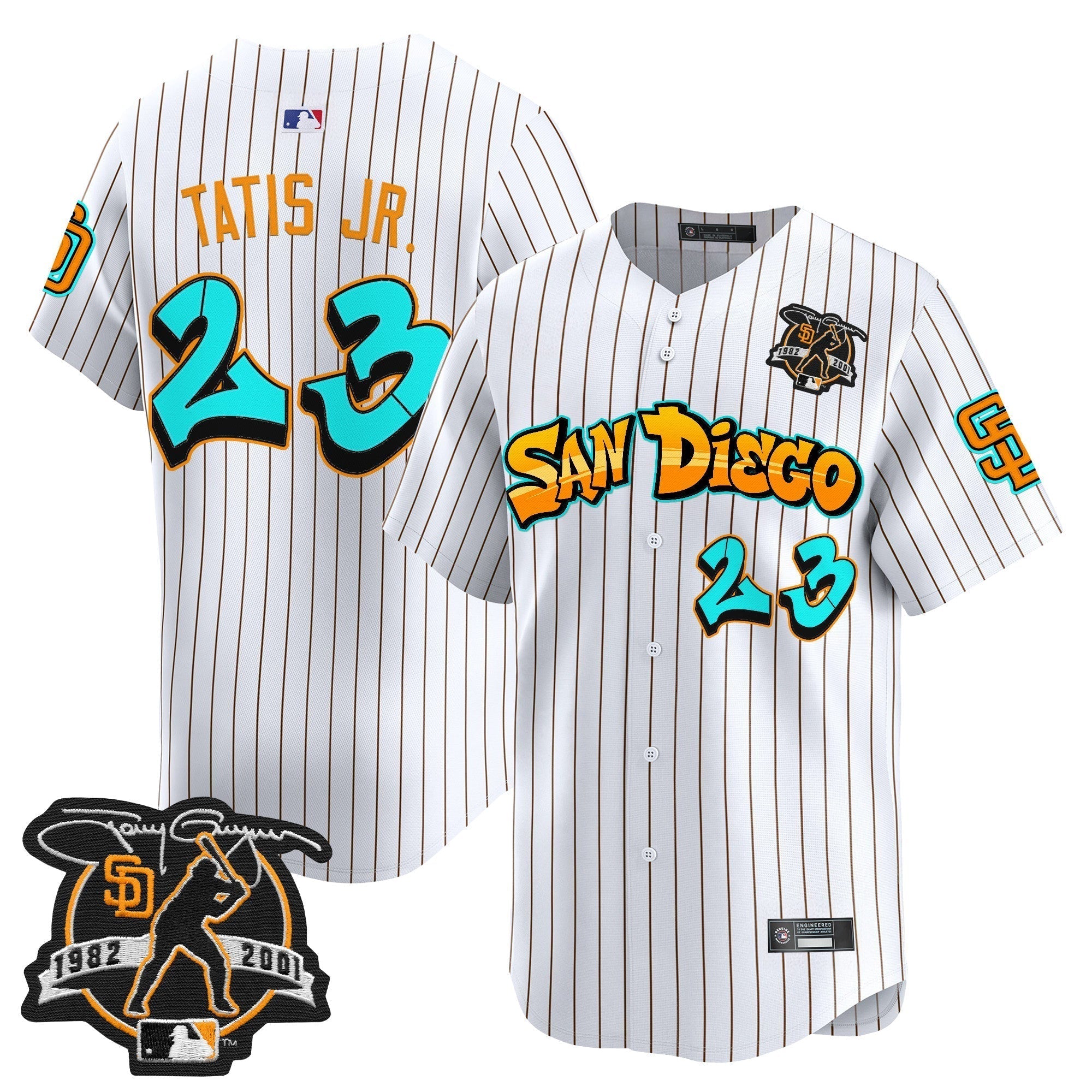 SD 'Graffiti Barrio Edition' Vapor Premier Limited Jersey - Stitched