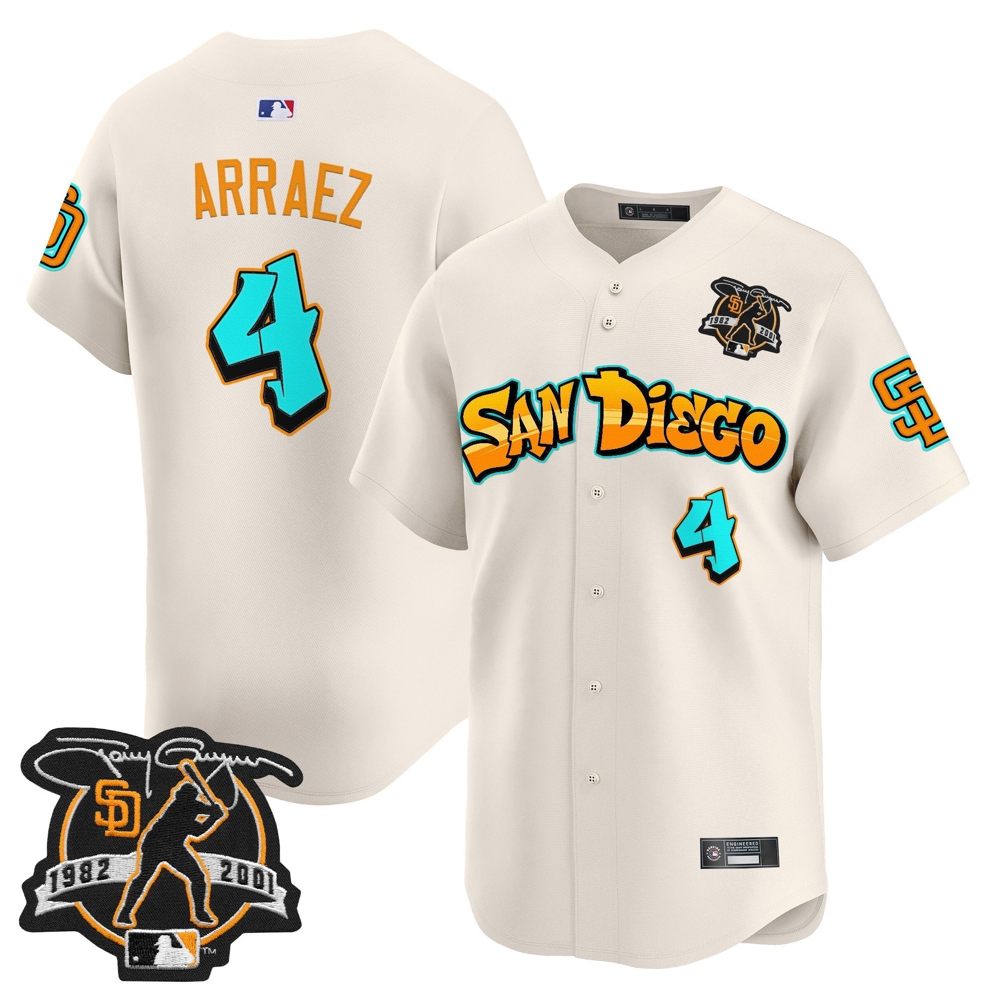 SD 'Graffiti Barrio Edition' Vapor Premier Limited Jersey - Stitched