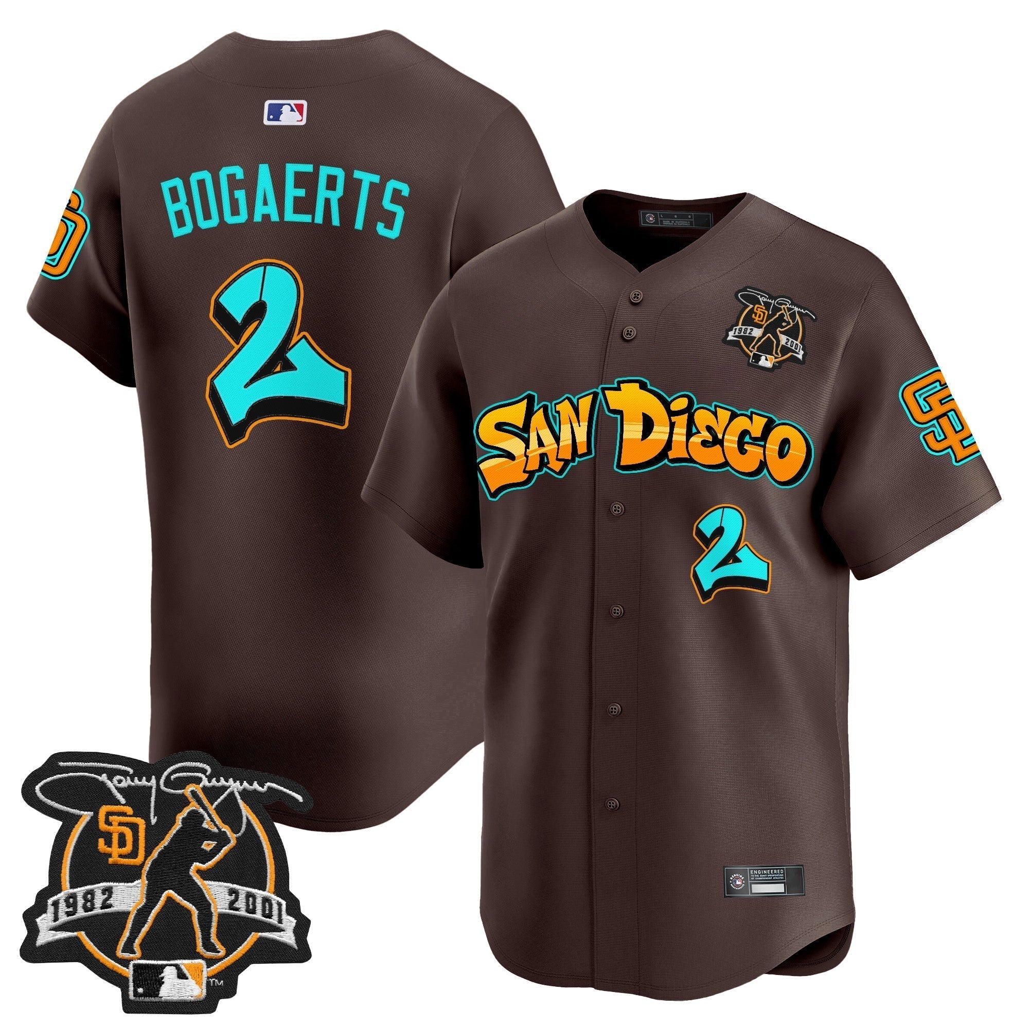 SD 'Graffiti Barrio Edition' Vapor Premier Limited Jersey - Stitched