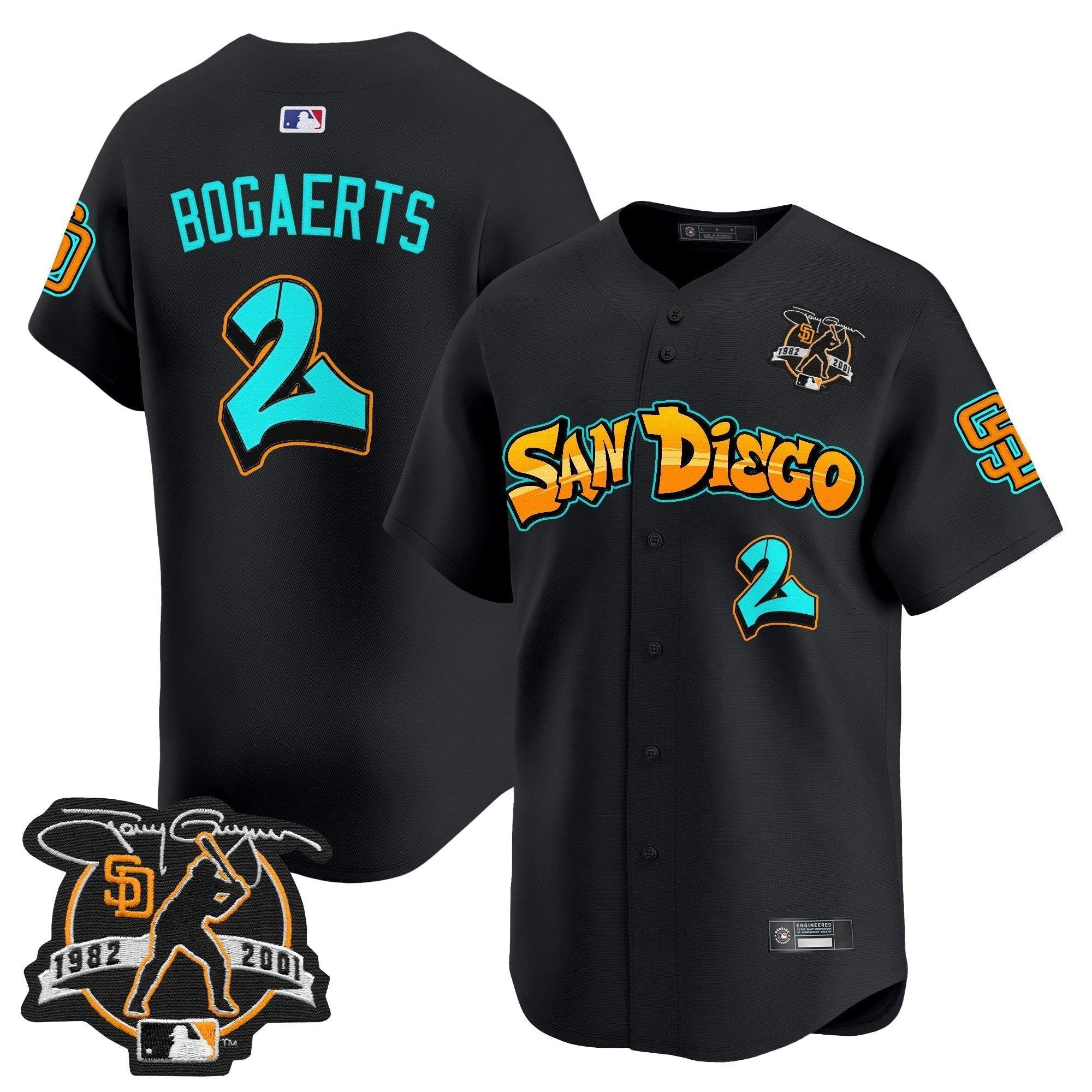 SD 'Graffiti Barrio Edition' Vapor Premier Limited Jersey - Stitched