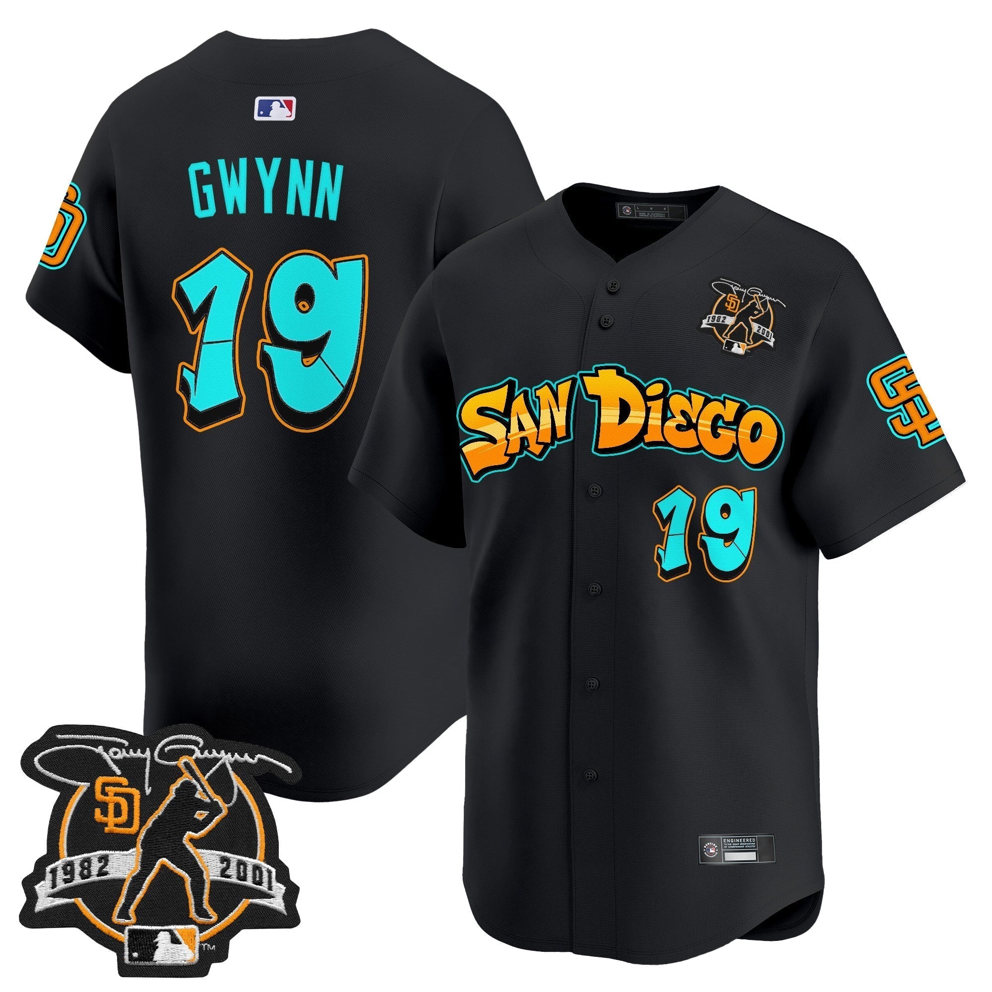 SD 'Graffiti Barrio Edition' Vapor Premier Limited Jersey - Stitched
