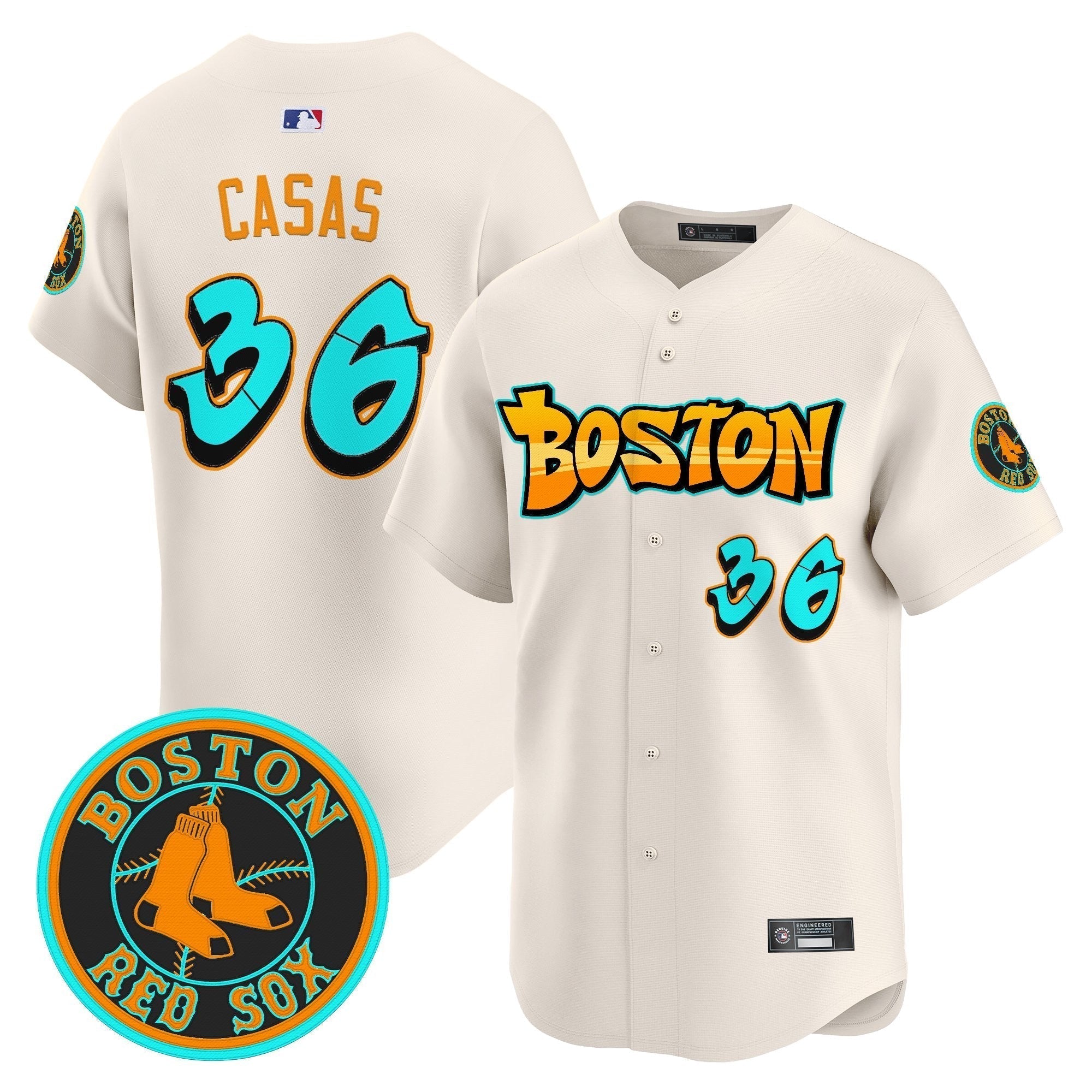 BOS 'Graffiti Streetstyle Edition' Vapor Premier Limited Jersey - Stitched