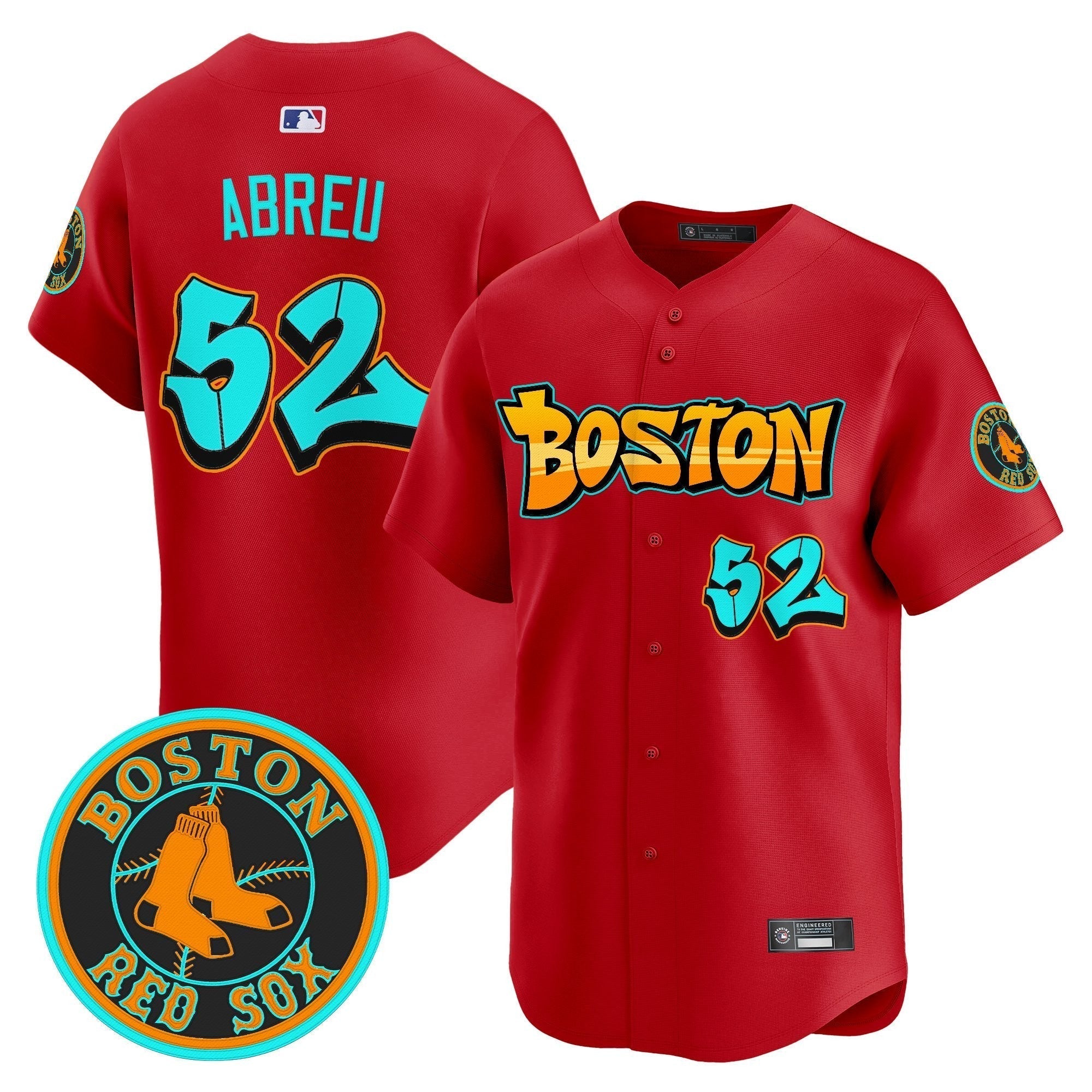 BOS 'Graffiti Streetstyle Edition' Vapor Premier Limited Jersey - Stitched