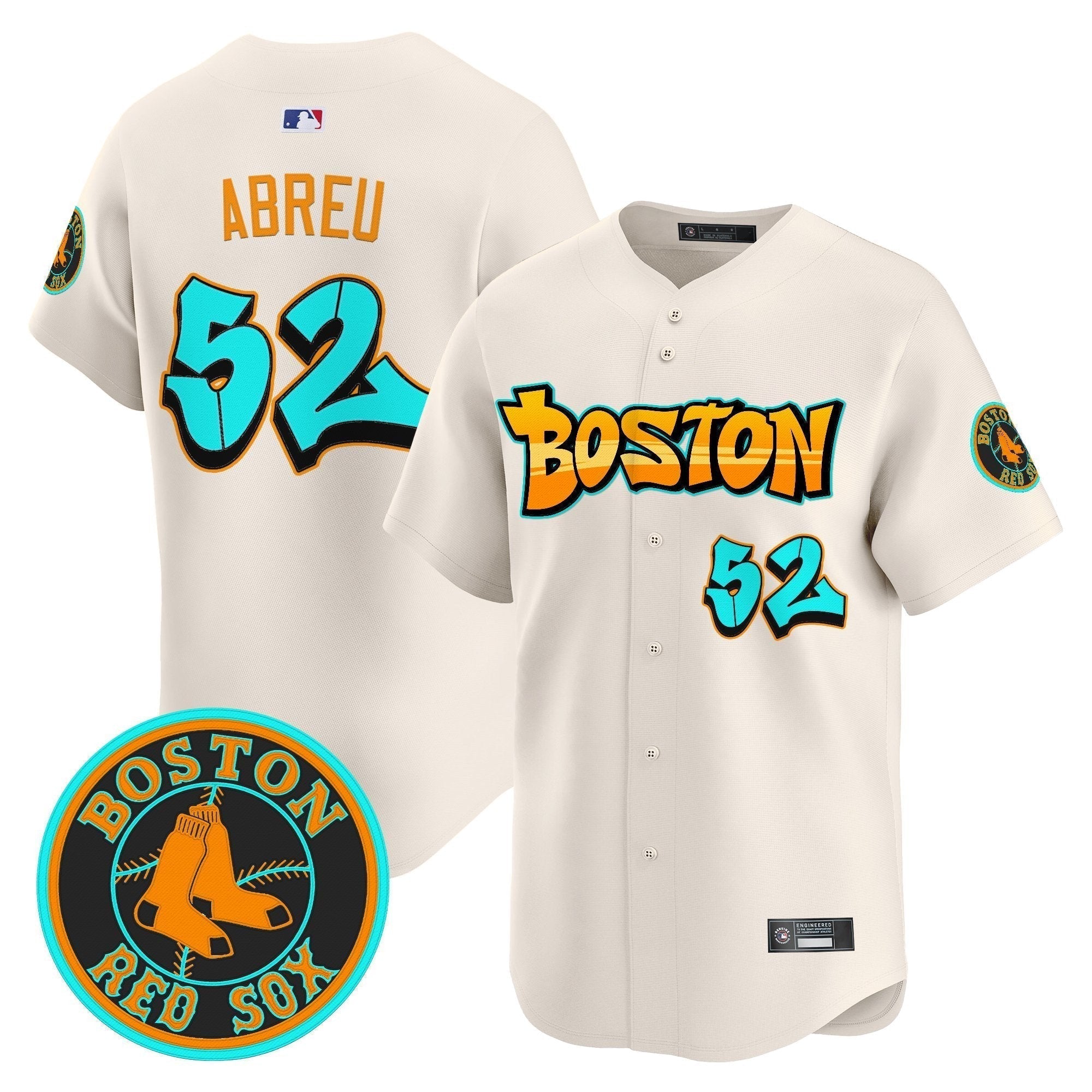 BOS 'Graffiti Streetstyle Edition' Vapor Premier Limited Jersey - Stitched