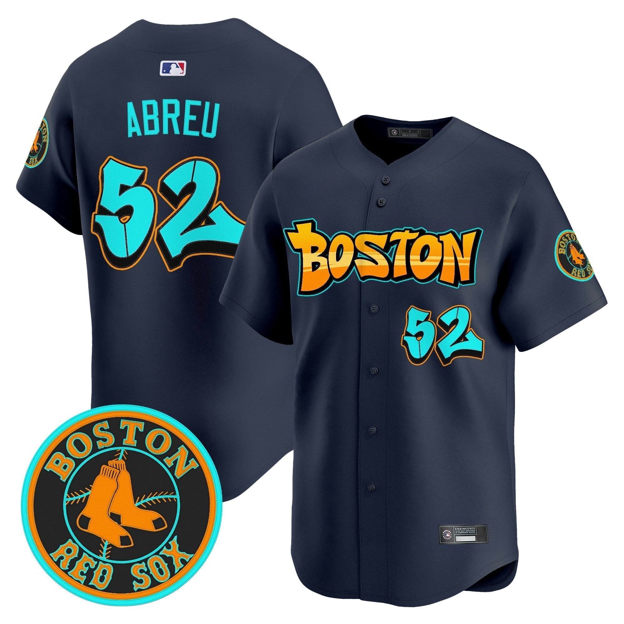 BOS 'Graffiti Streetstyle Edition' Vapor Premier Limited Jersey - Stitched
