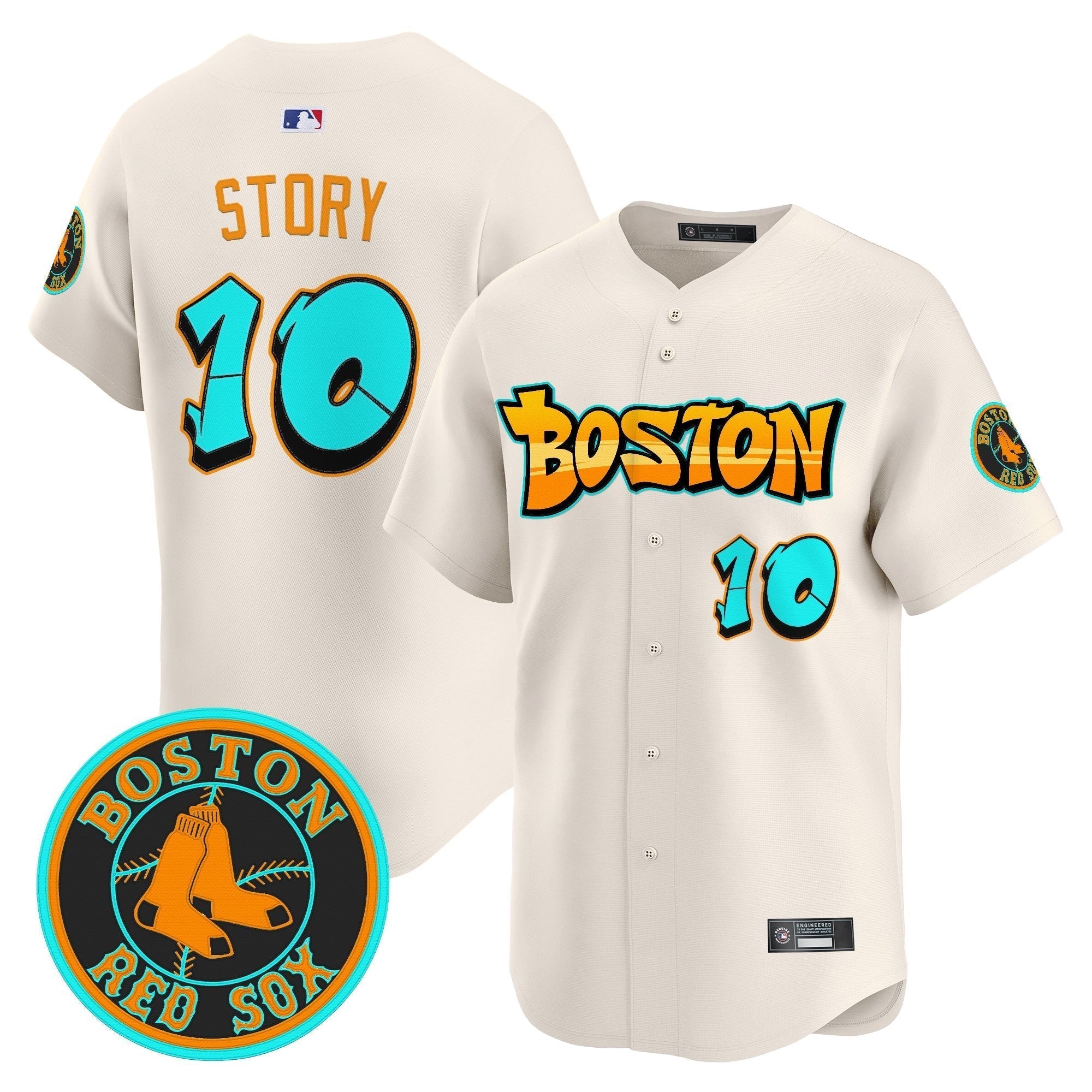 BOS 'Graffiti Streetstyle Edition' Vapor Premier Limited Jersey - Stitched
