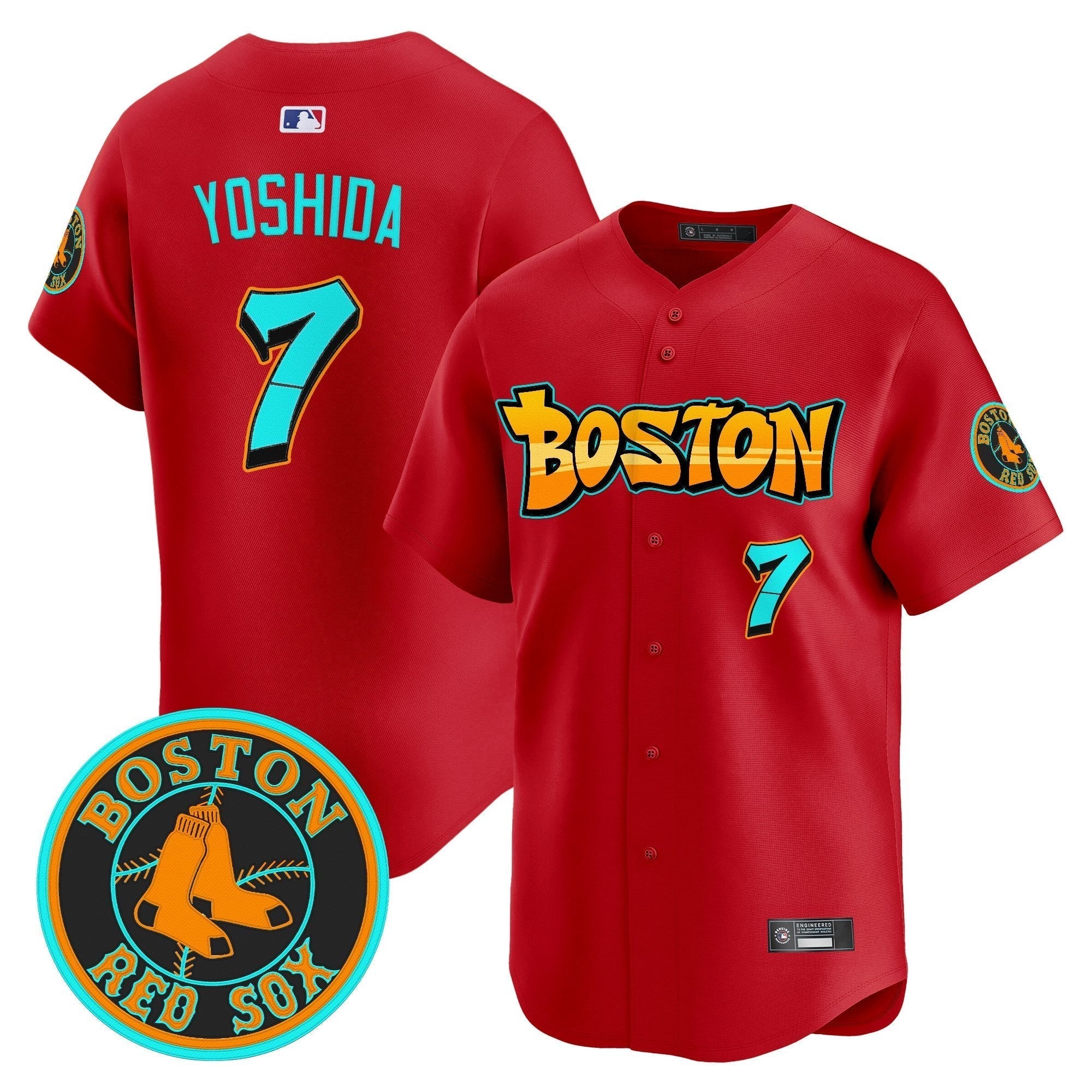 BOS 'Graffiti Streetstyle Edition' Vapor Premier Limited Jersey - Stitched
