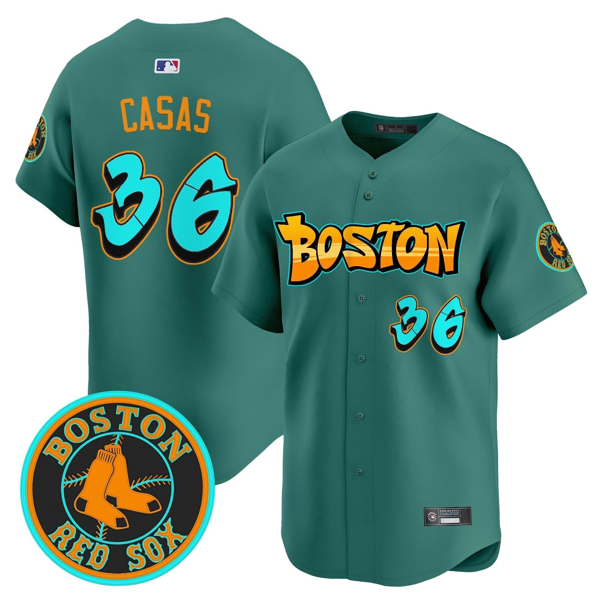 BOS 'Graffiti Streetstyle Edition' Vapor Premier Limited Jersey - Stitched