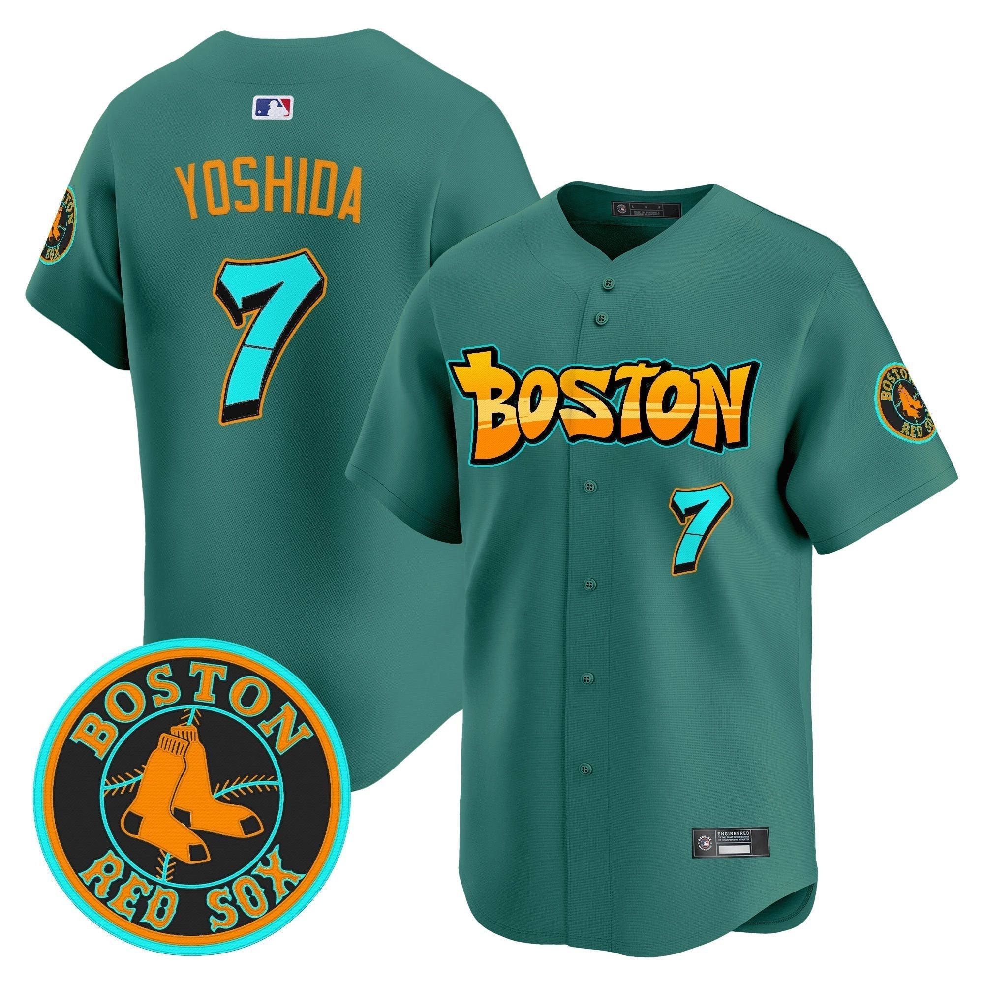 BOS 'Graffiti Streetstyle Edition' Vapor Premier Limited Jersey - Stitched