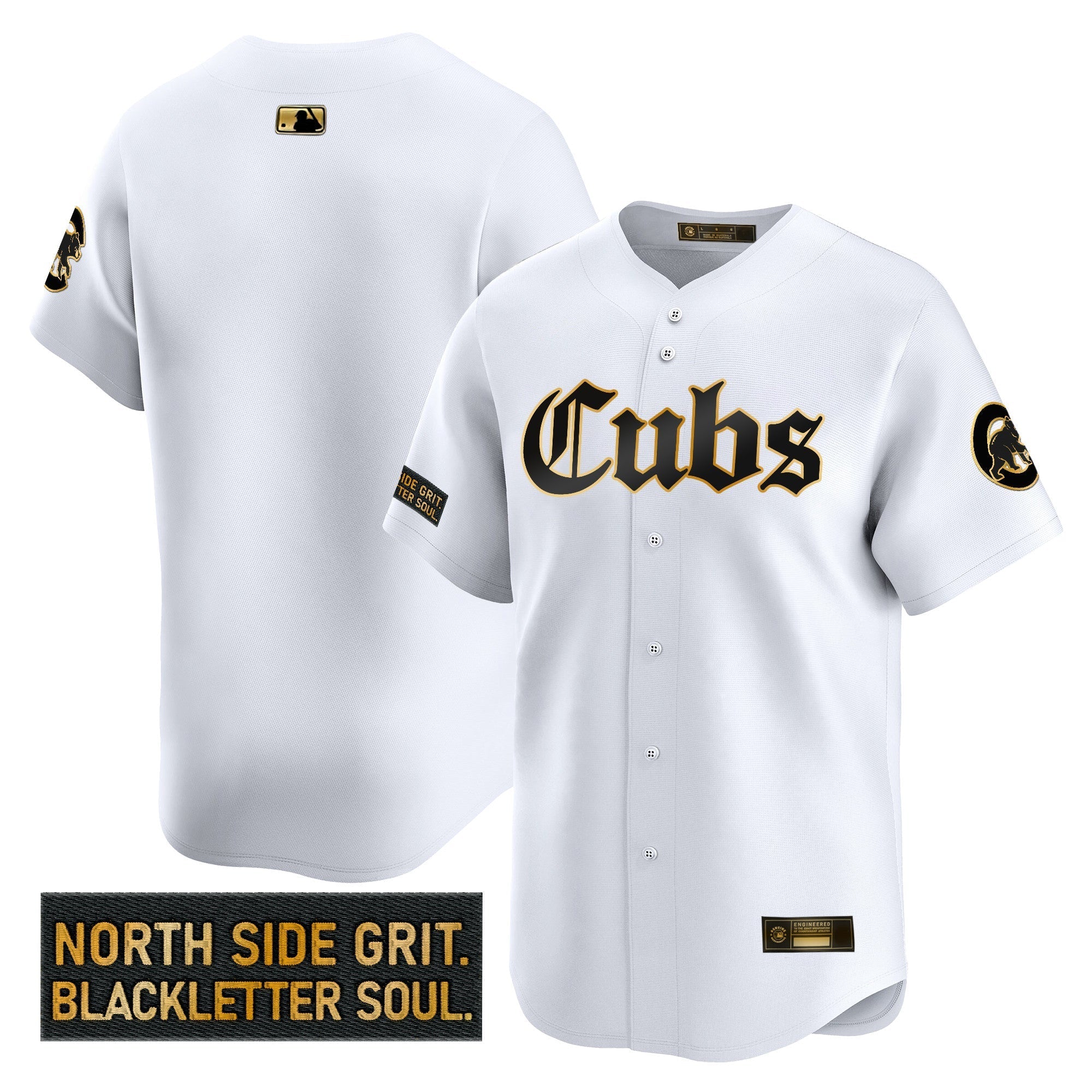 CHC 'Gothic North Side Edition' Gold Vapor Premier Limited Jersey - Stitched