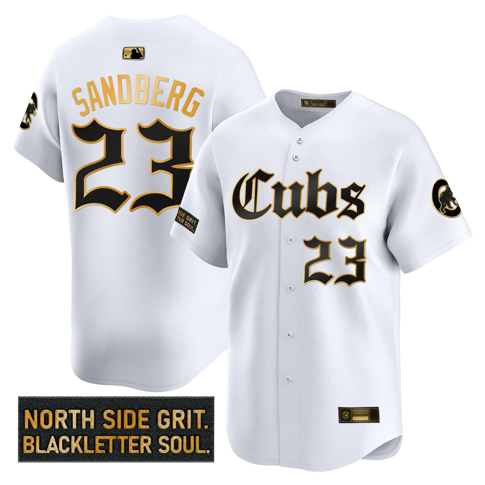 CHC 'Gothic North Side Edition' Gold Vapor Premier Limited Jersey - Stitched