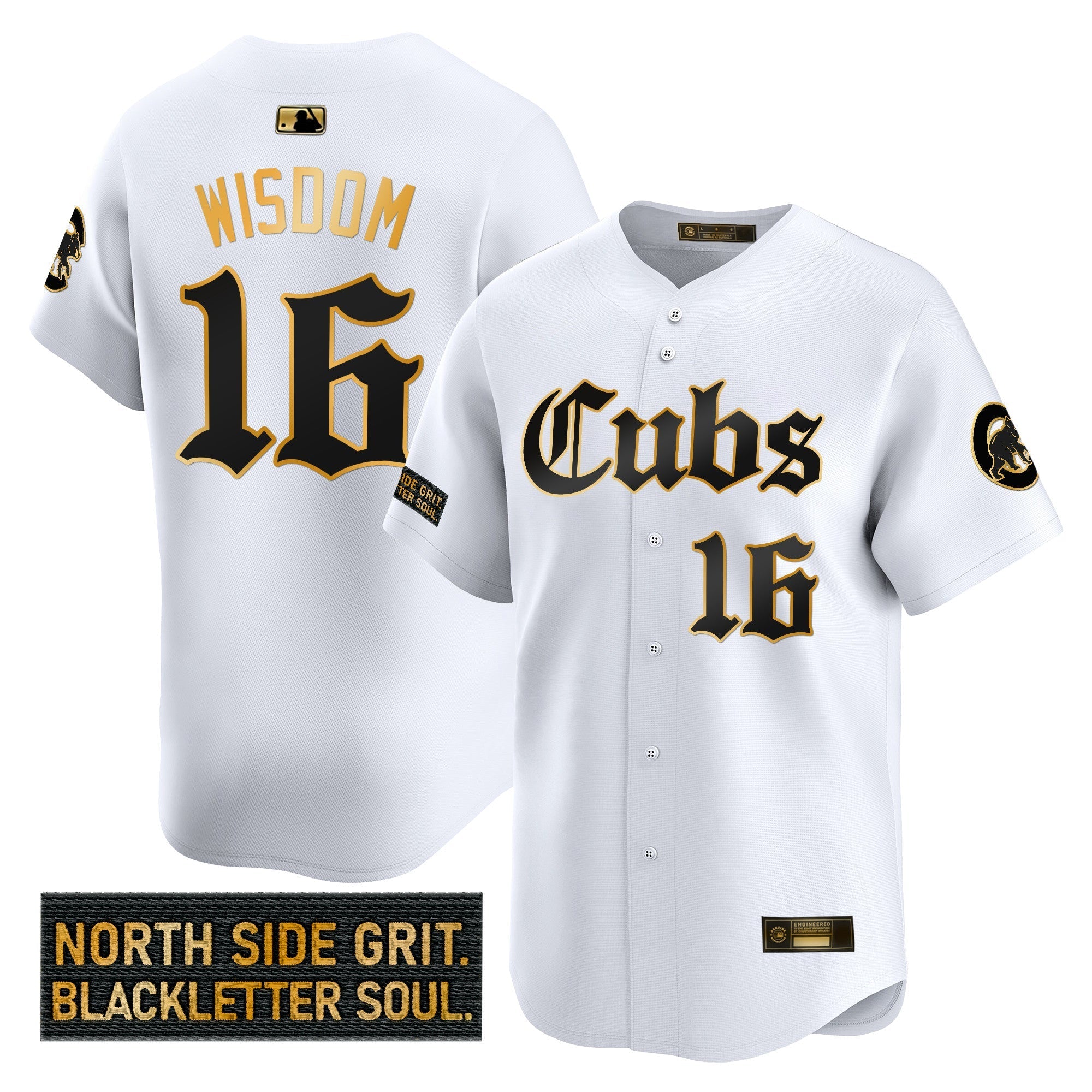CHC 'Gothic North Side Edition' Gold Vapor Premier Limited Jersey - Stitched