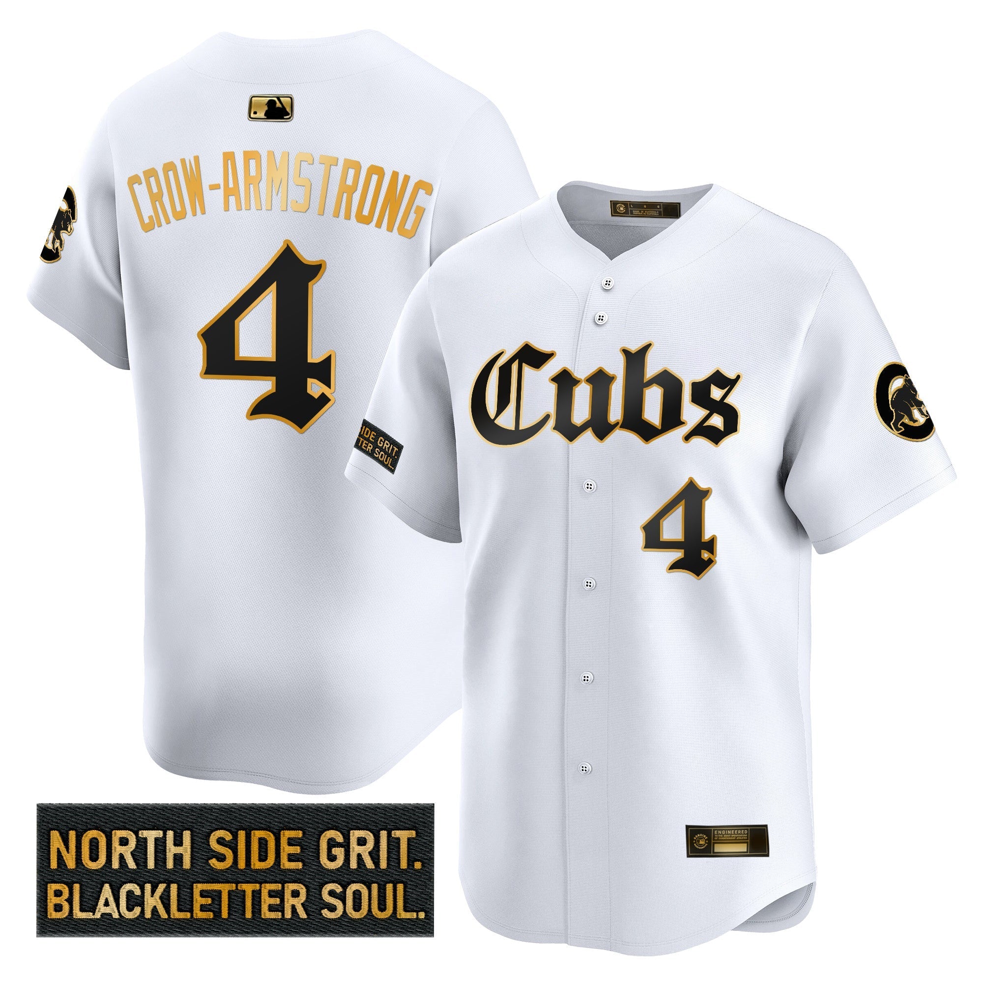 CHC 'Gothic North Side Edition' Gold Vapor Premier Limited Jersey - Stitched
