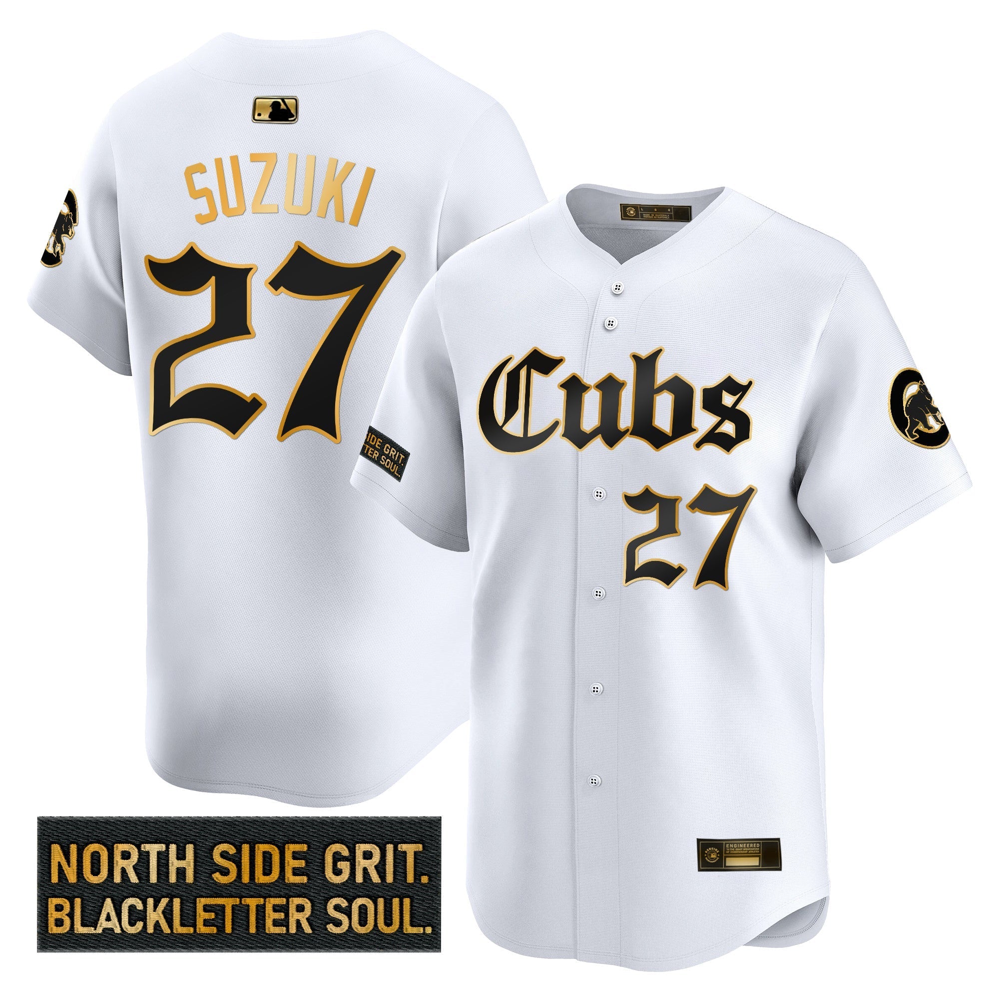 CHC 'Gothic North Side Edition' Gold Vapor Premier Limited Jersey - Stitched