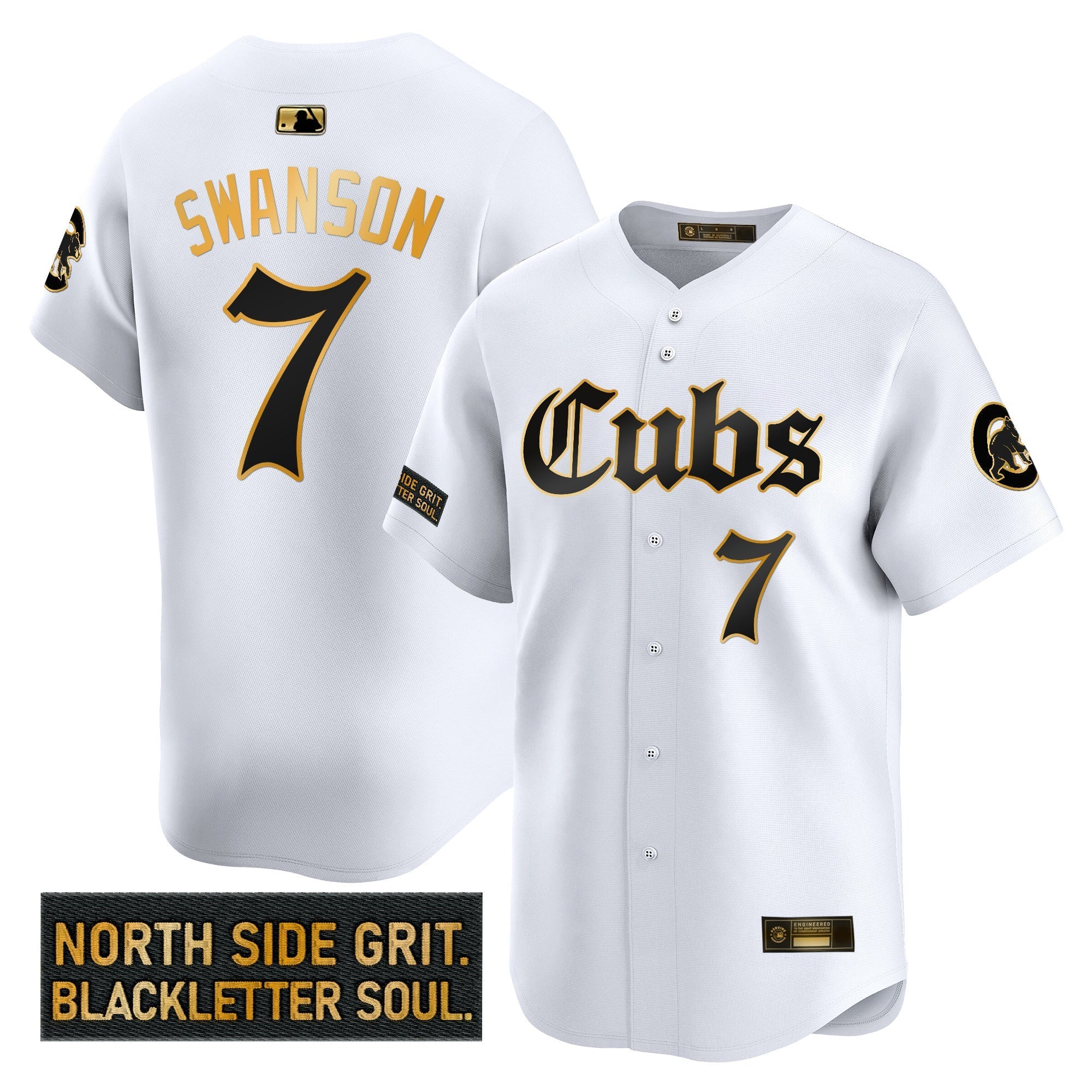 CHC 'Gothic North Side Edition' Gold Vapor Premier Limited Jersey - Stitched