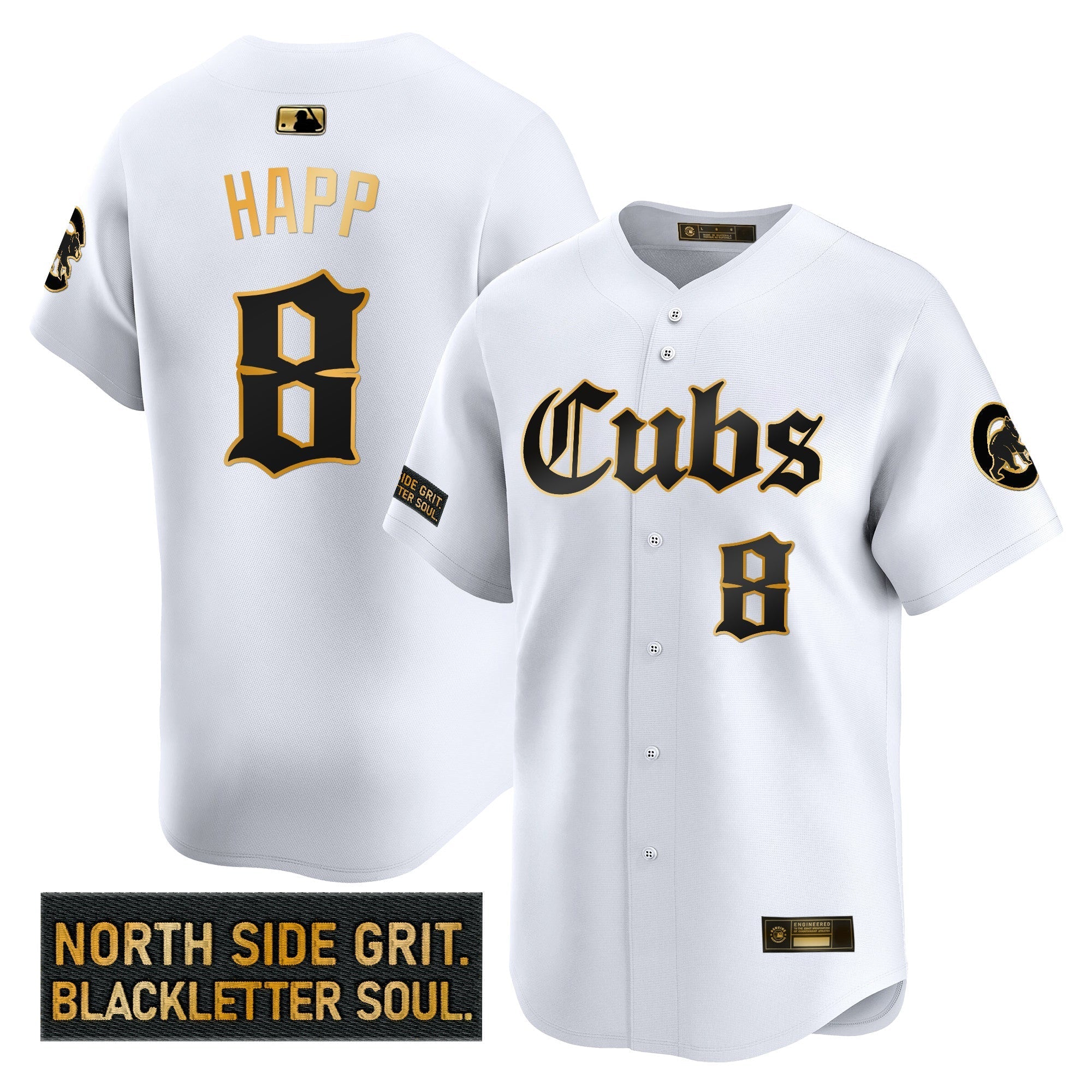 CHC 'Gothic North Side Edition' Gold Vapor Premier Limited Jersey - Stitched
