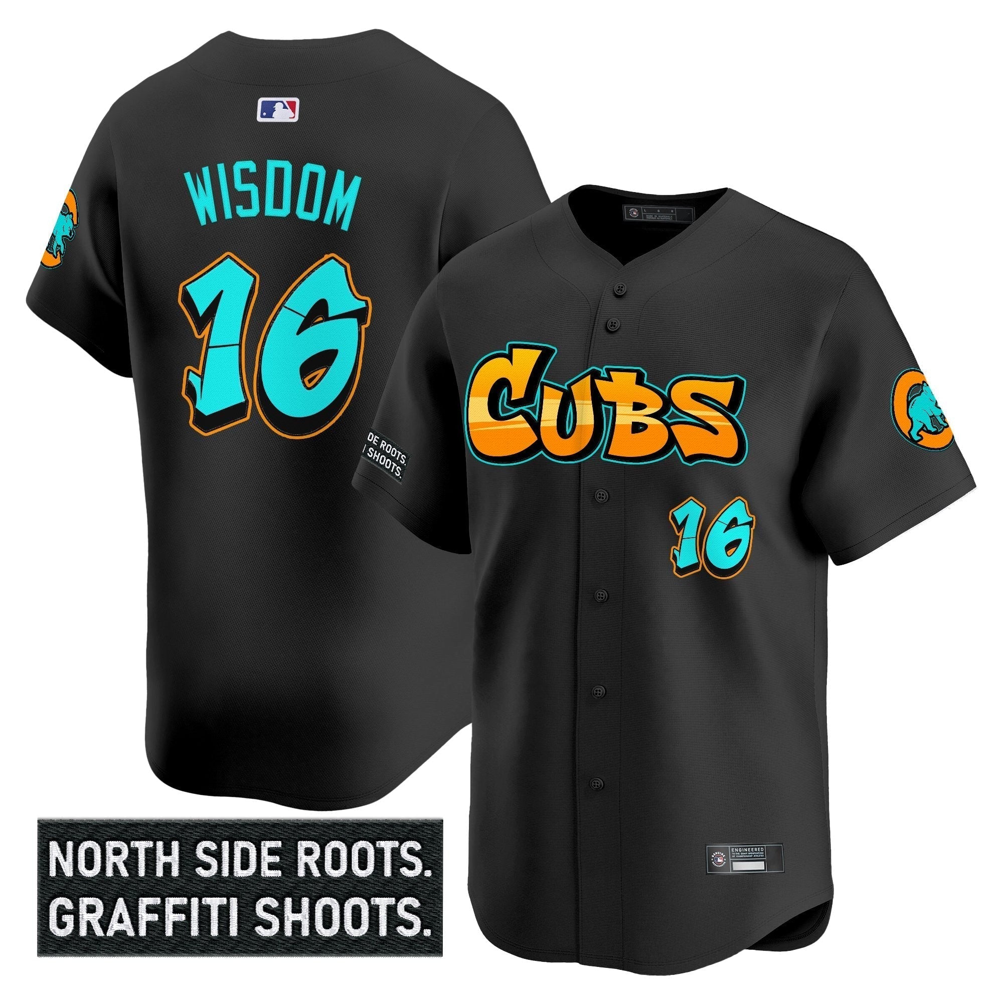 CHC 'Graffiti North Side Edition' Vapor Premier Limited Jersey - Stitched