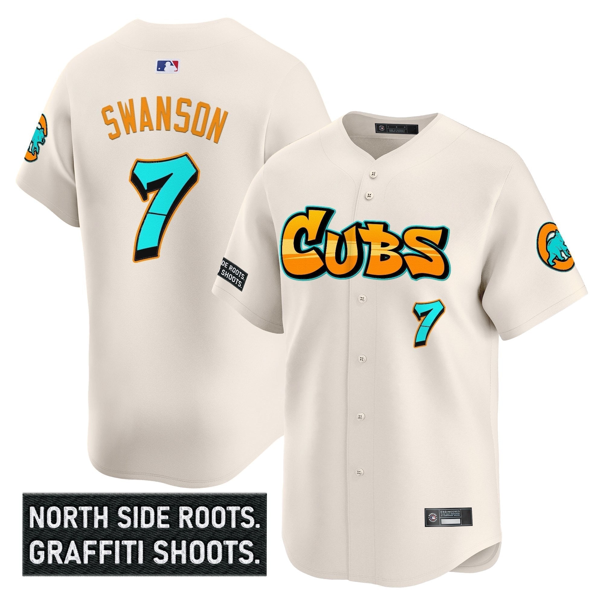 CHC 'Graffiti North Side Edition' Vapor Premier Limited Jersey - Stitched