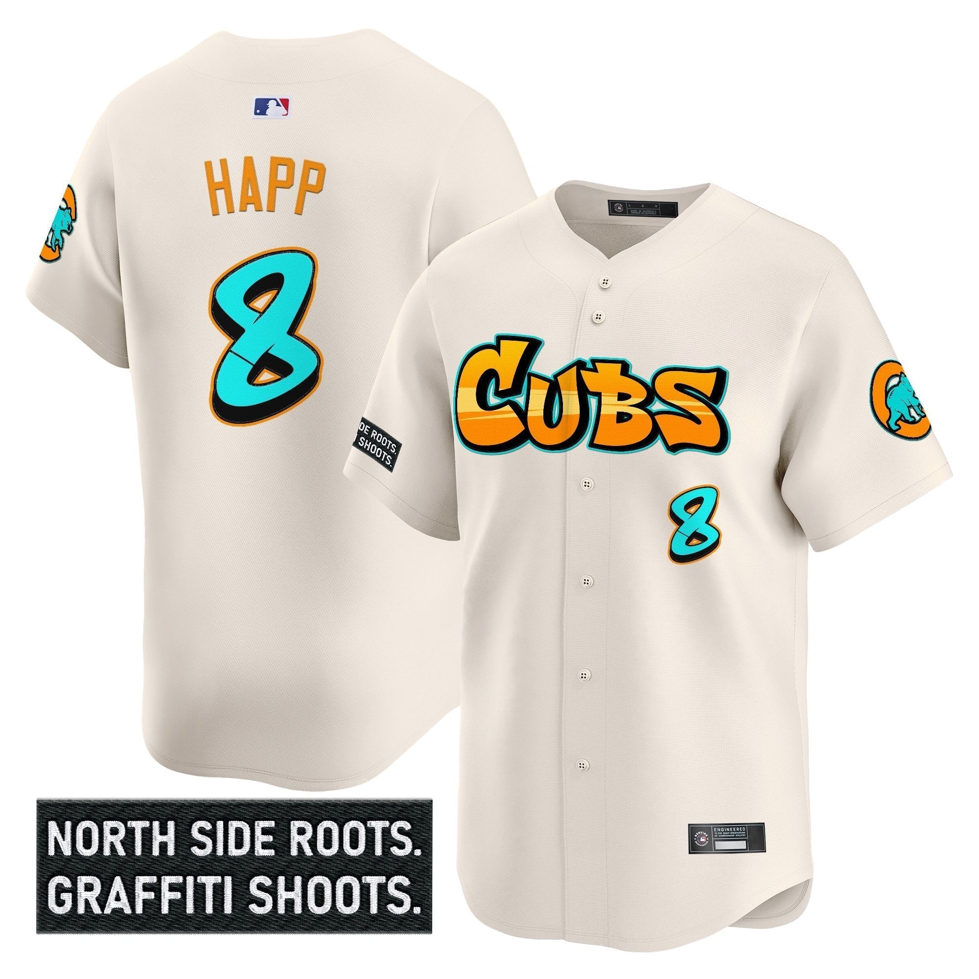 CHC 'Graffiti North Side Edition' Vapor Premier Limited Jersey - Stitched