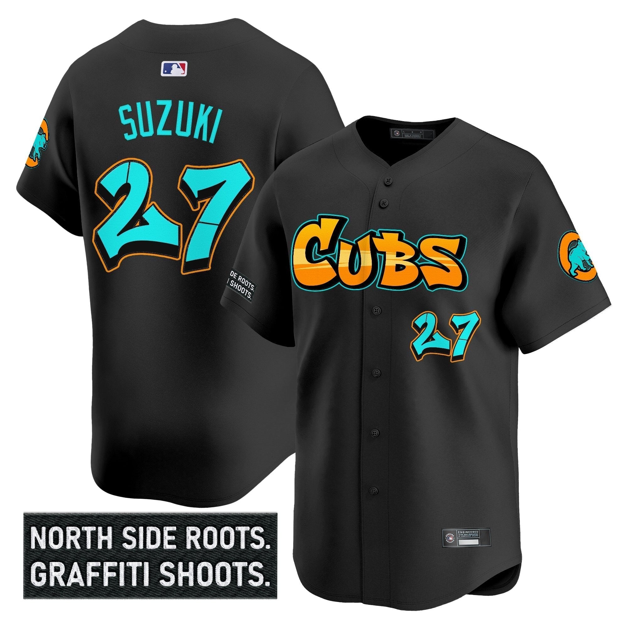 CHC 'Graffiti North Side Edition' Vapor Premier Limited Jersey - Stitched