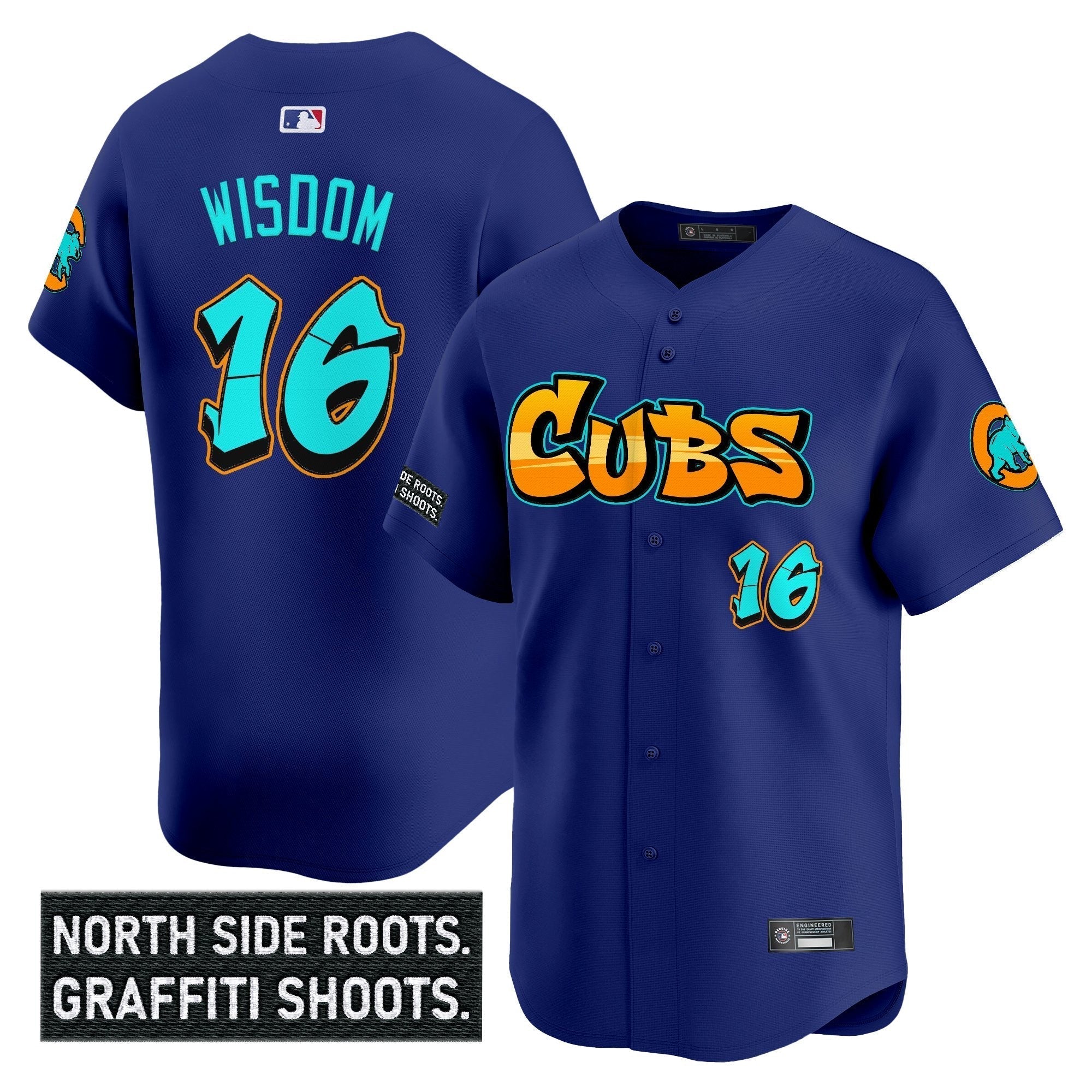 CHC 'Graffiti North Side Edition' Vapor Premier Limited Jersey - Stitched