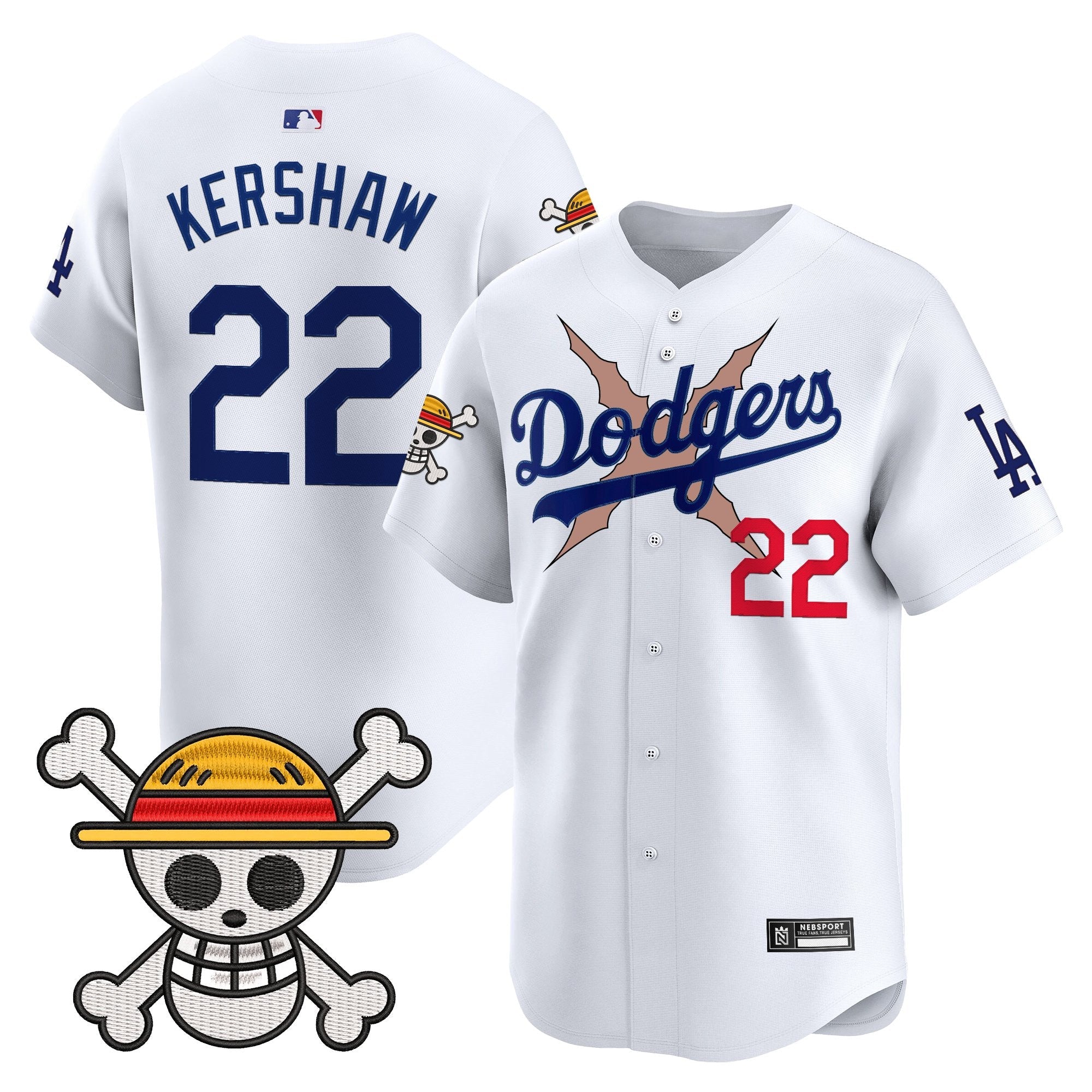 LAD x One Piece Vapor Premier Limited Jersey - Stitched