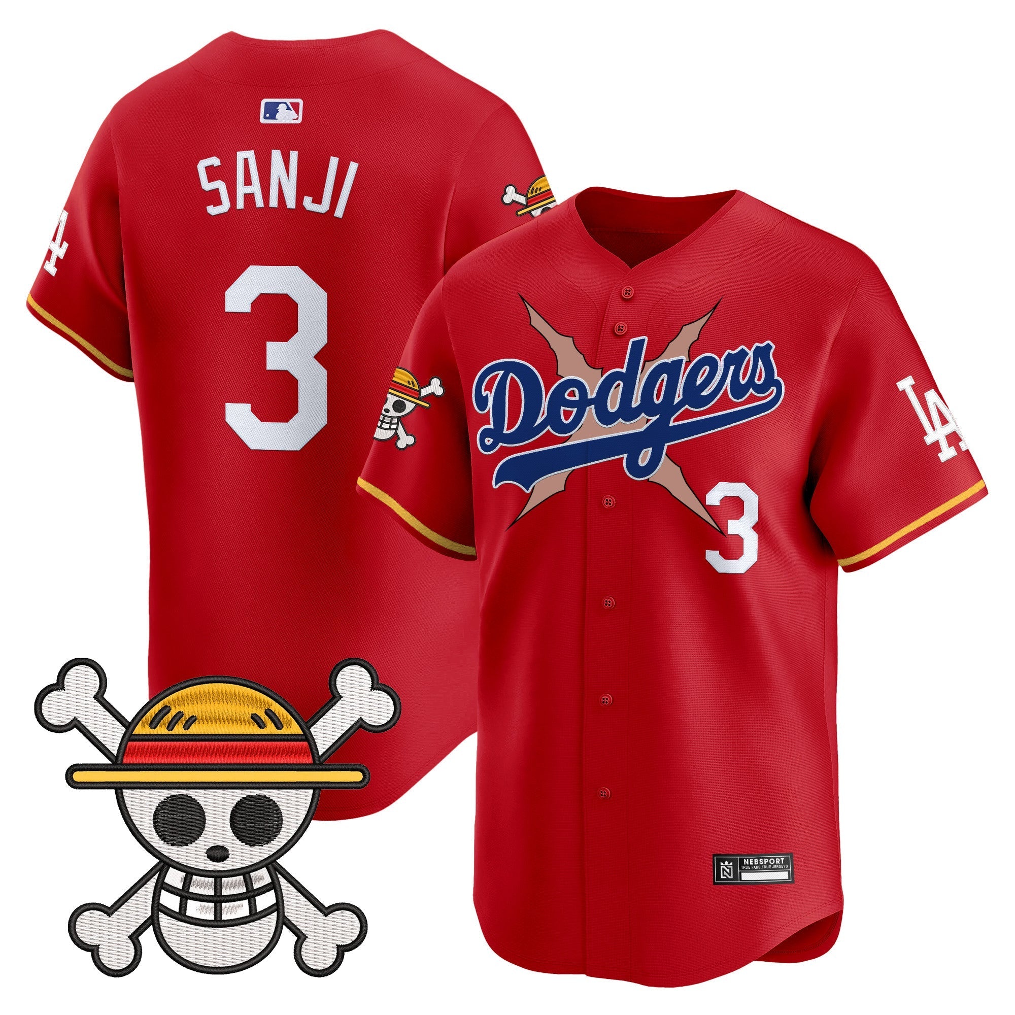 LAD x One Piece Vapor Premier Limited Jersey - Stitched