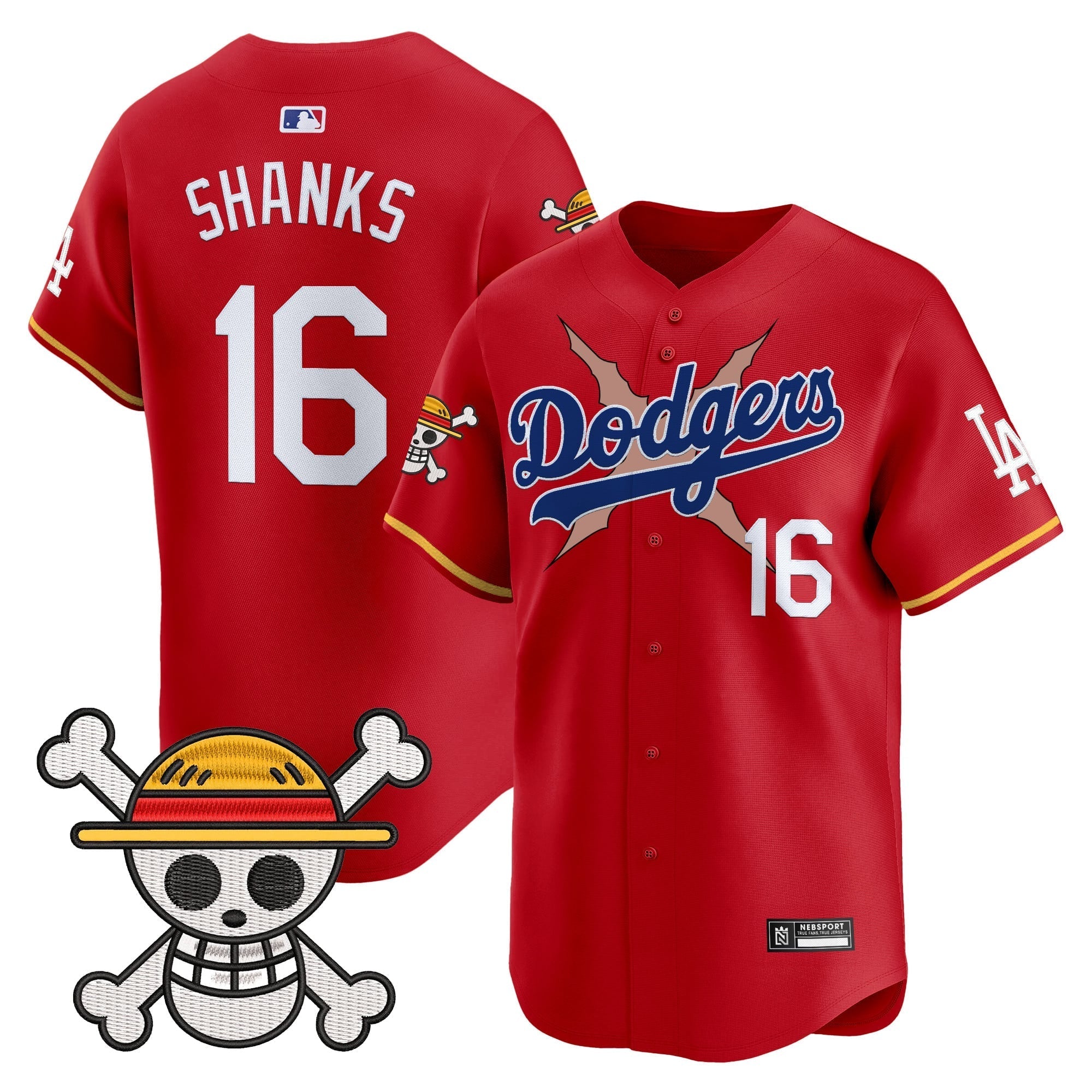 LAD x One Piece Vapor Premier Limited Jersey - Stitched