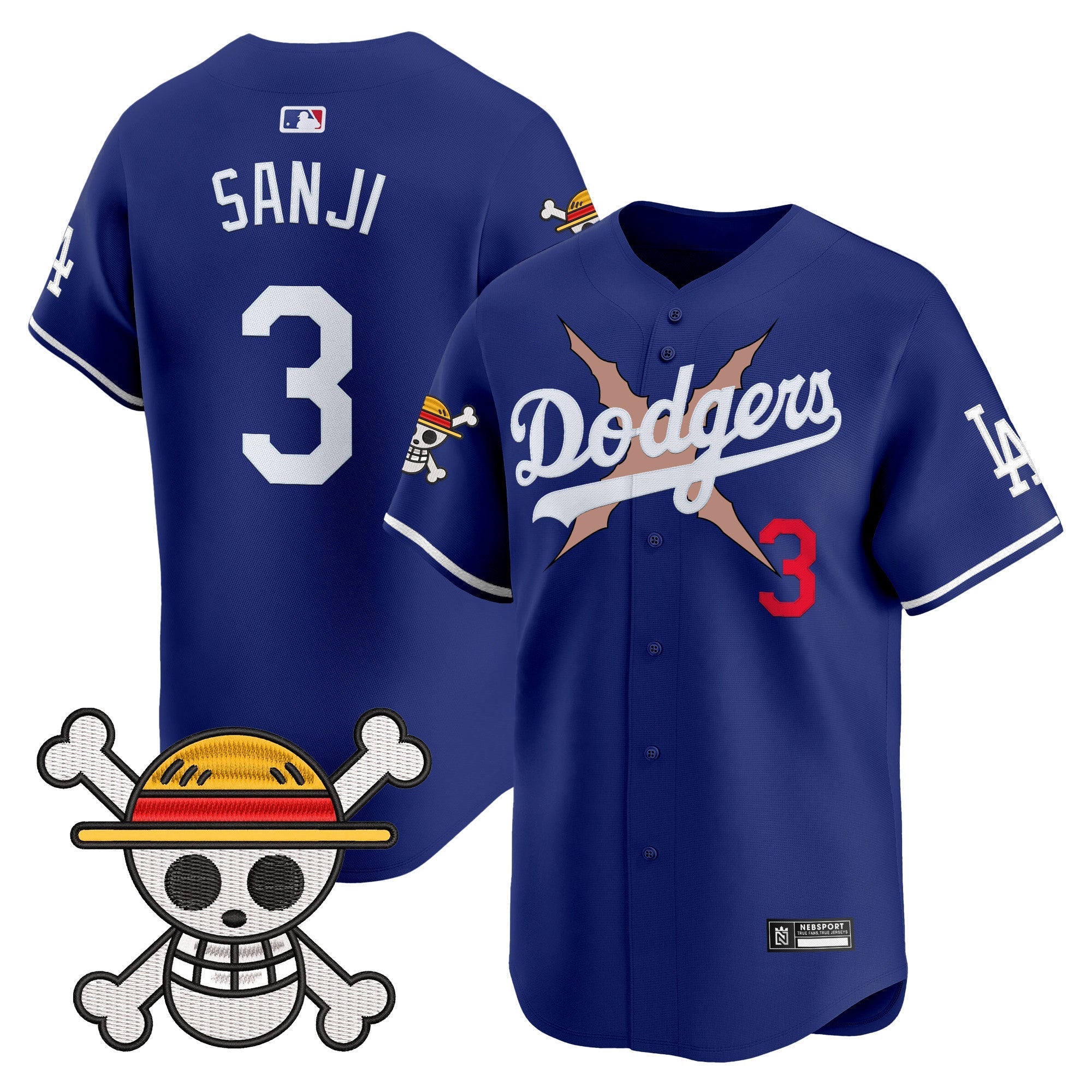 LAD x One Piece Vapor Premier Limited Jersey - Stitched
