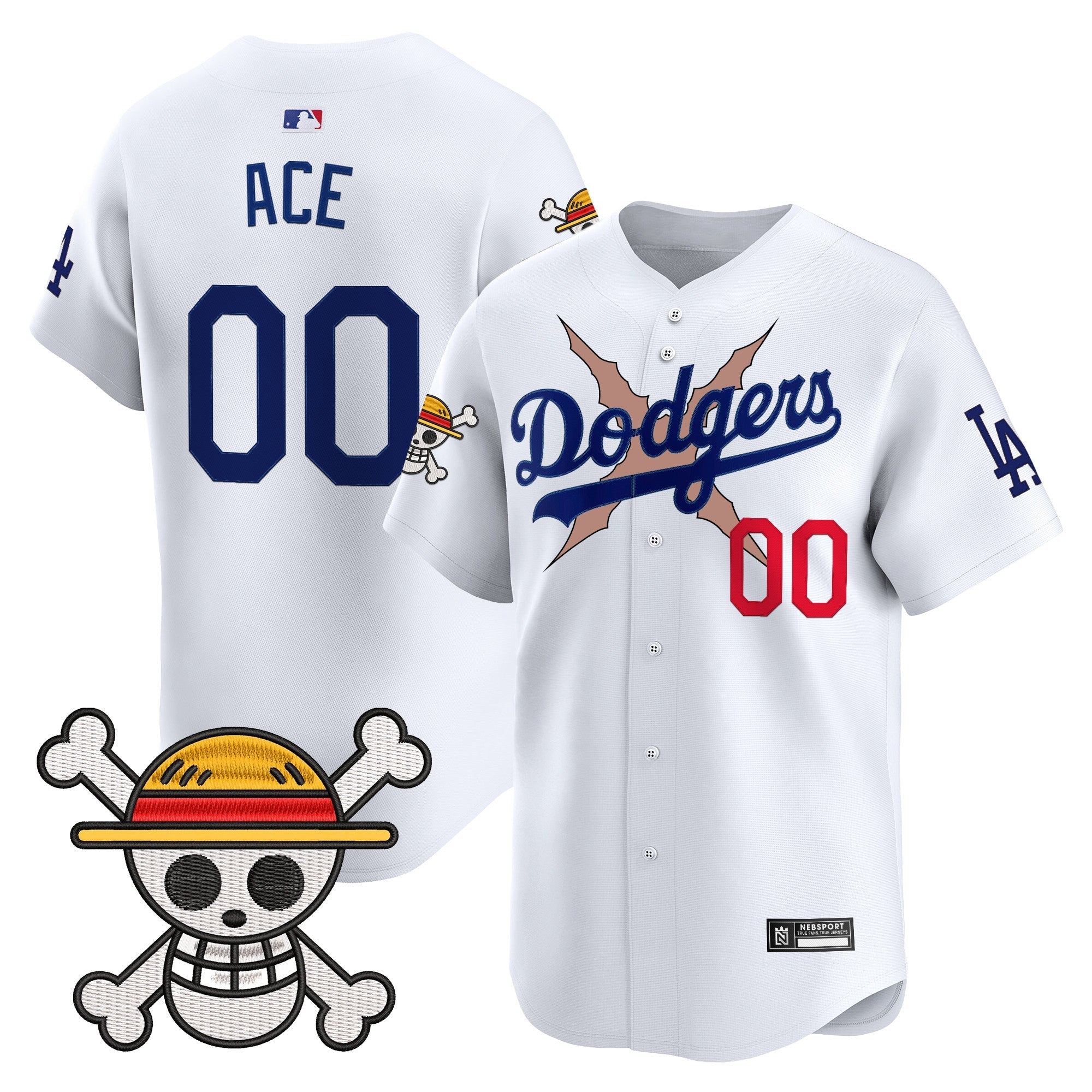 LAD x One Piece Vapor Premier Limited Jersey - Stitched