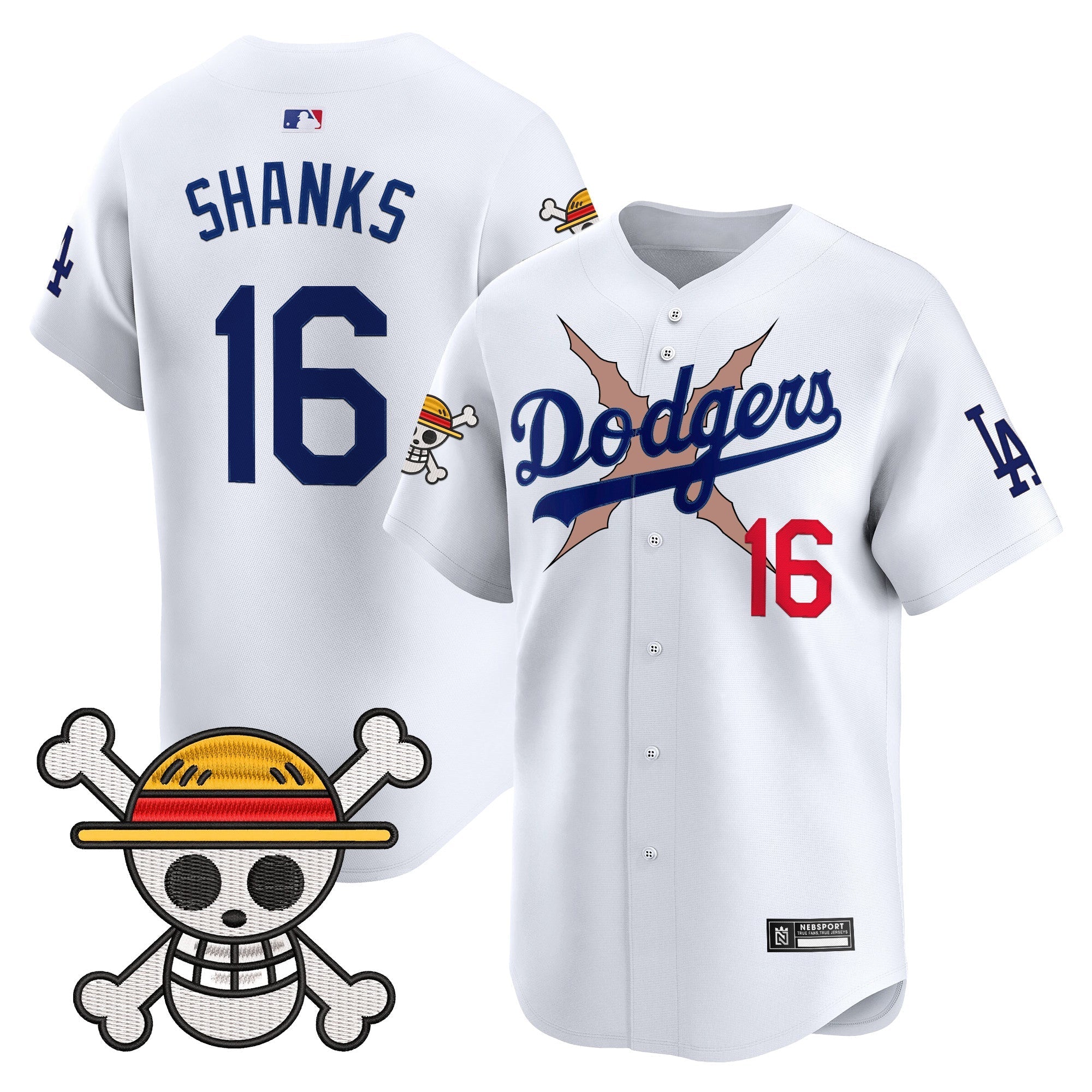 LAD x One Piece Vapor Premier Limited Jersey - Stitched