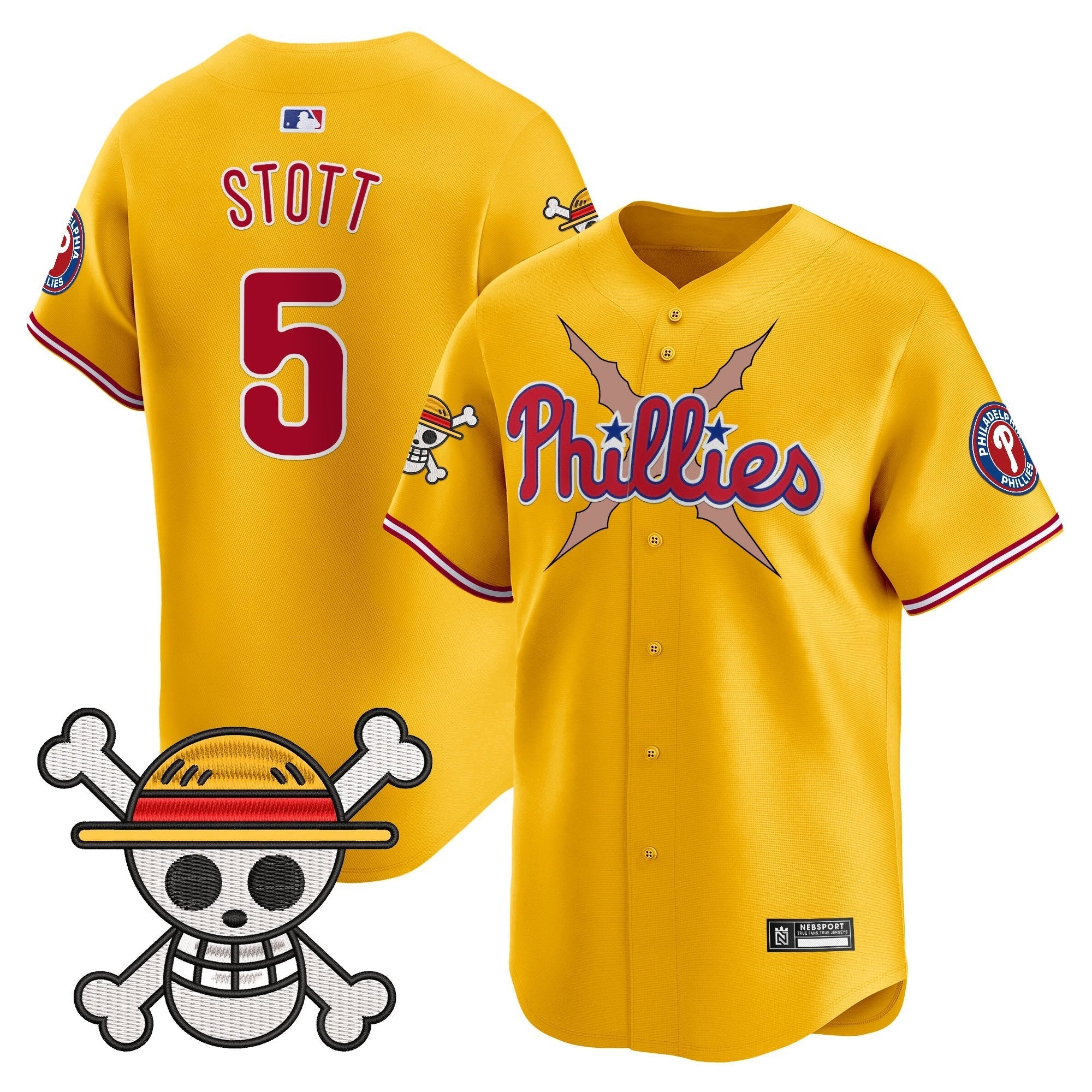 PHI x One Piece 2025 Vapor Premier Limited Jersey - Stitched