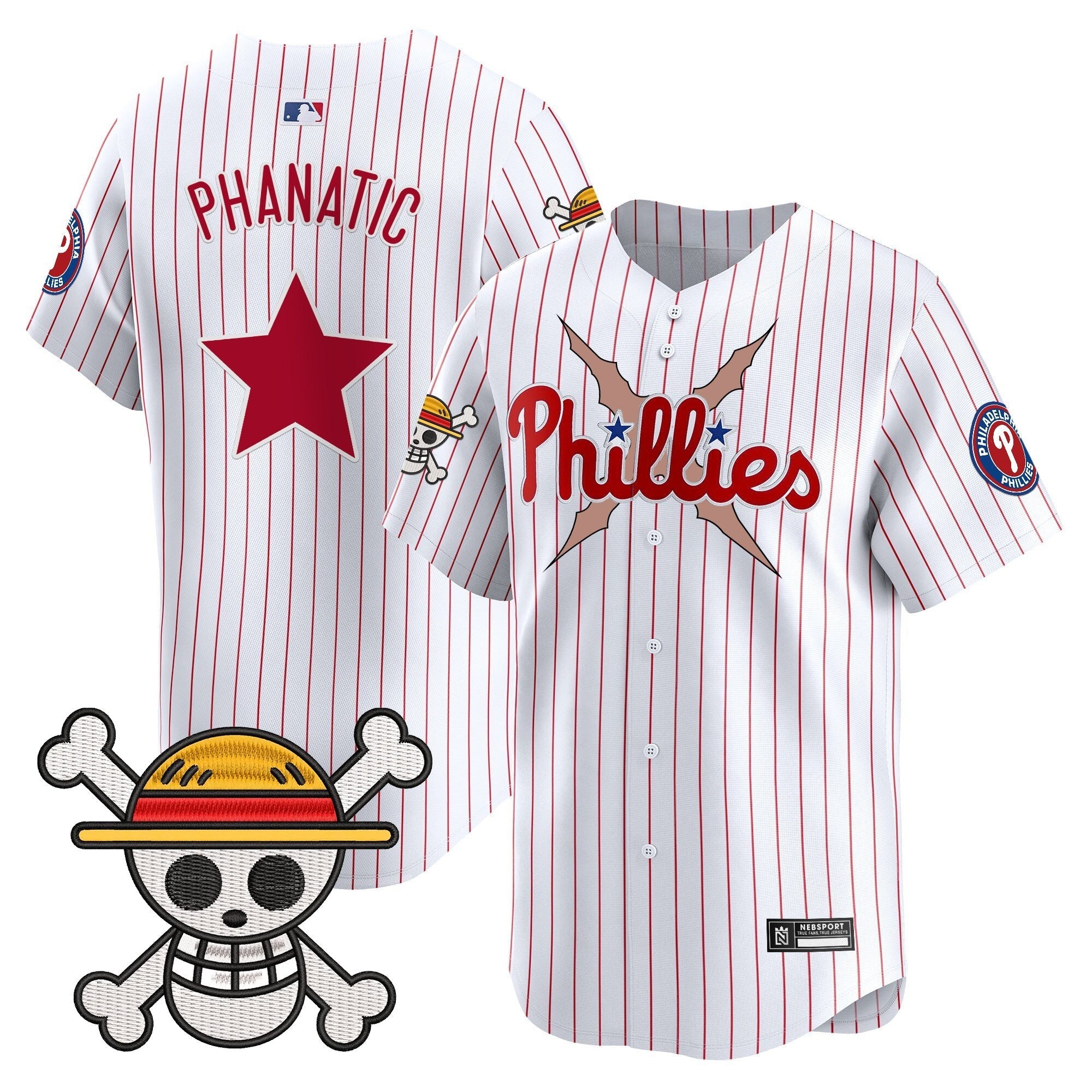 PHI x One Piece 2025 Vapor Premier Limited Jersey - Stitched