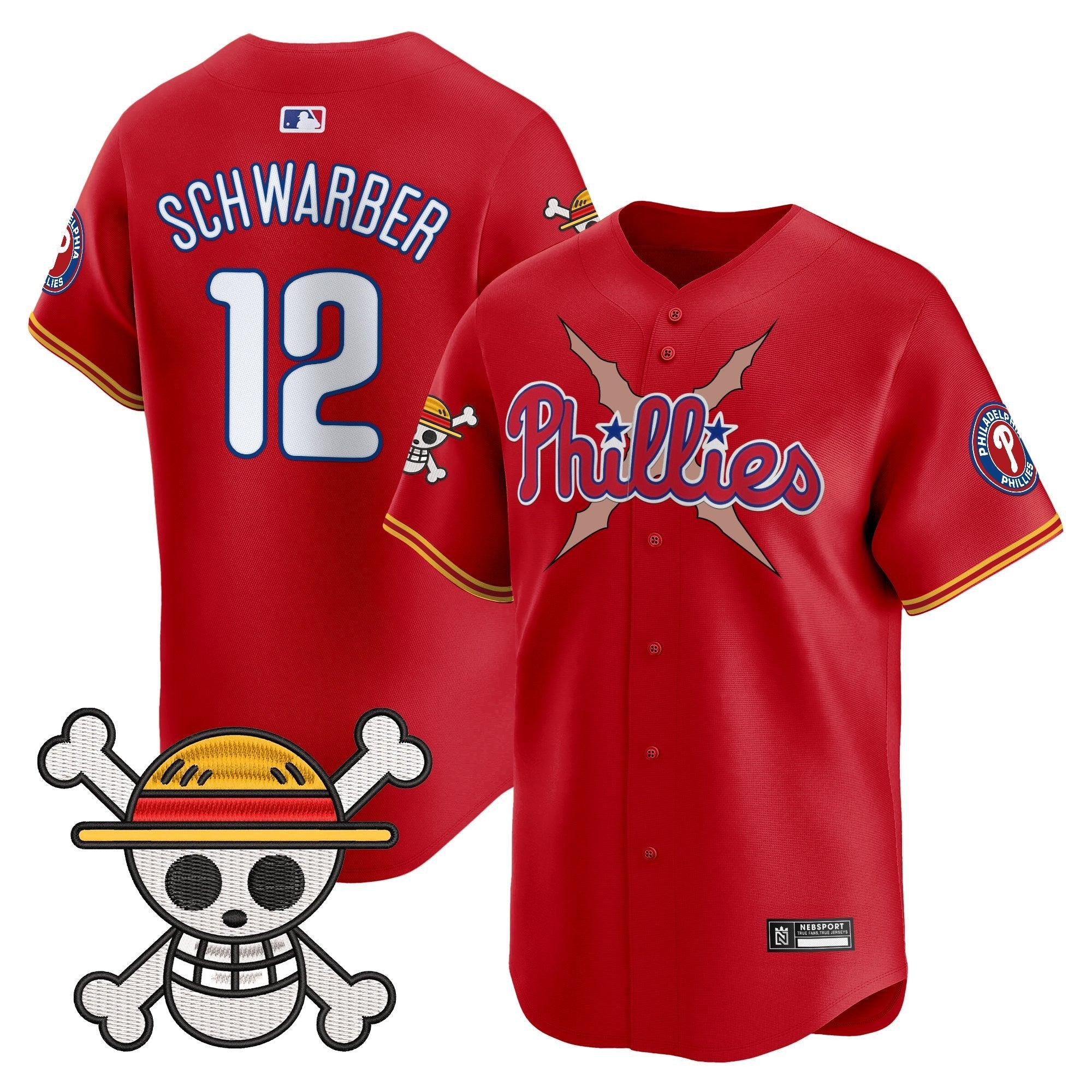 PHI x One Piece 2025 Vapor Premier Limited Jersey - Stitched