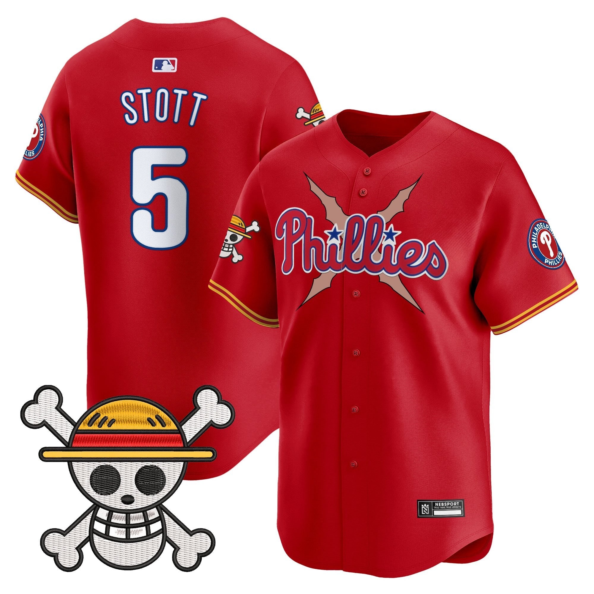 PHI x One Piece 2025 Vapor Premier Limited Jersey - Stitched