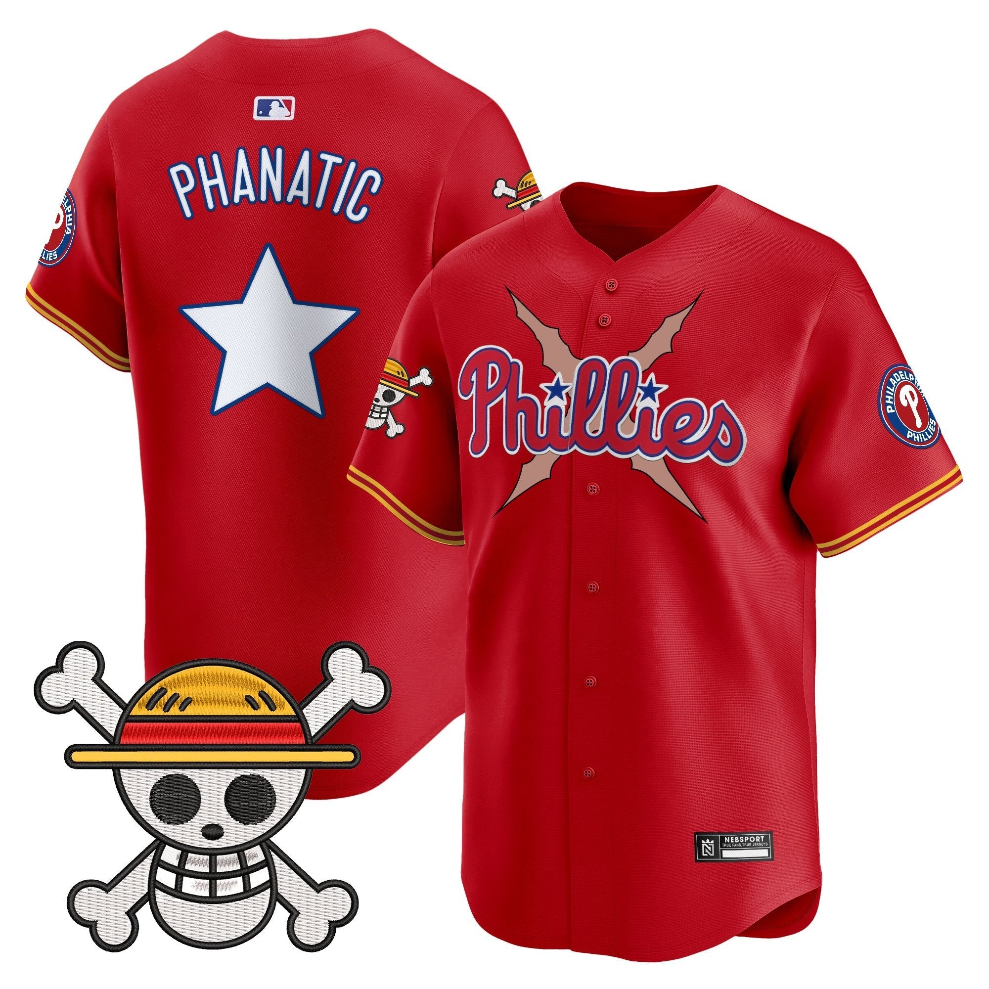 PHI x One Piece 2025 Vapor Premier Limited Jersey - Stitched