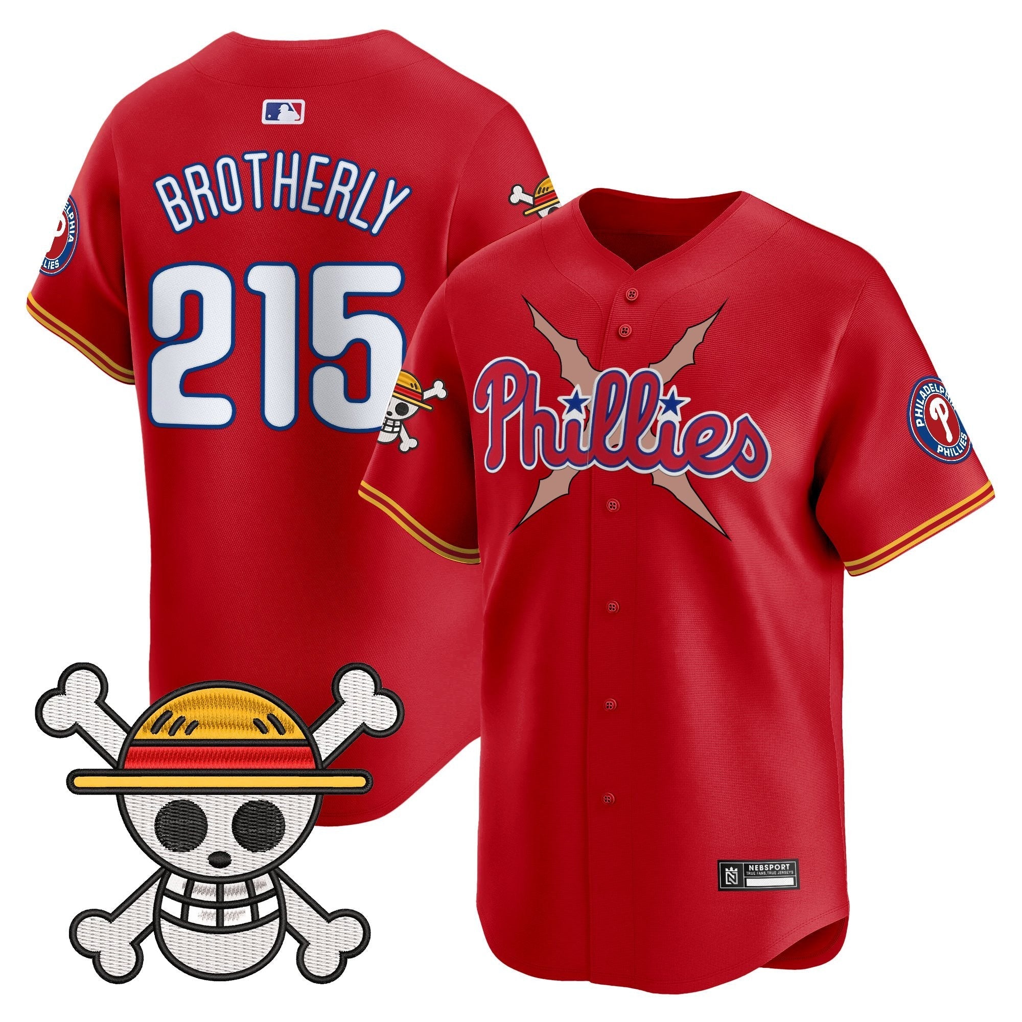 PHI x One Piece 2025 Vapor Premier Limited Jersey - Stitched