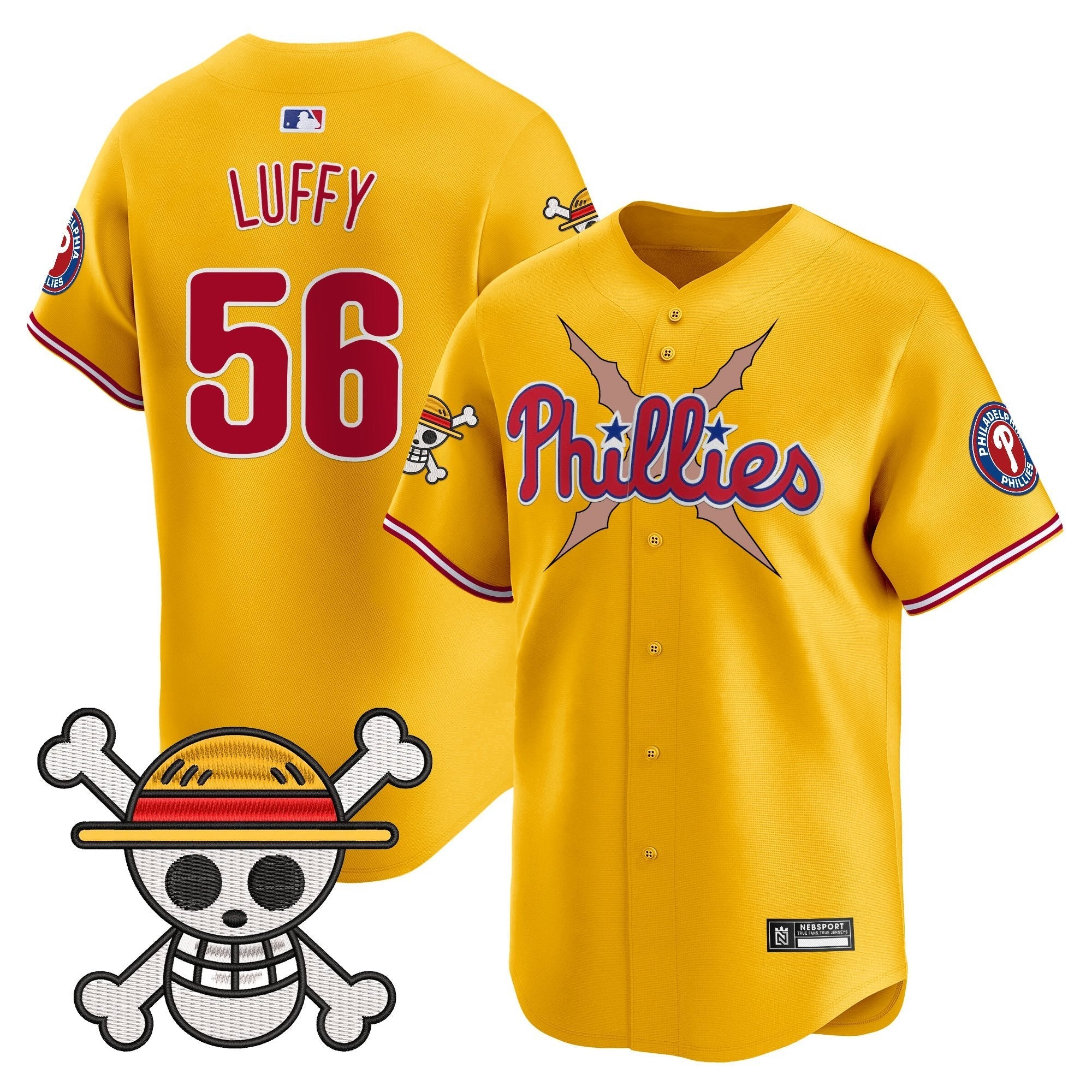 PHI x One Piece 2025 Vapor Premier Limited Jersey - Stitched