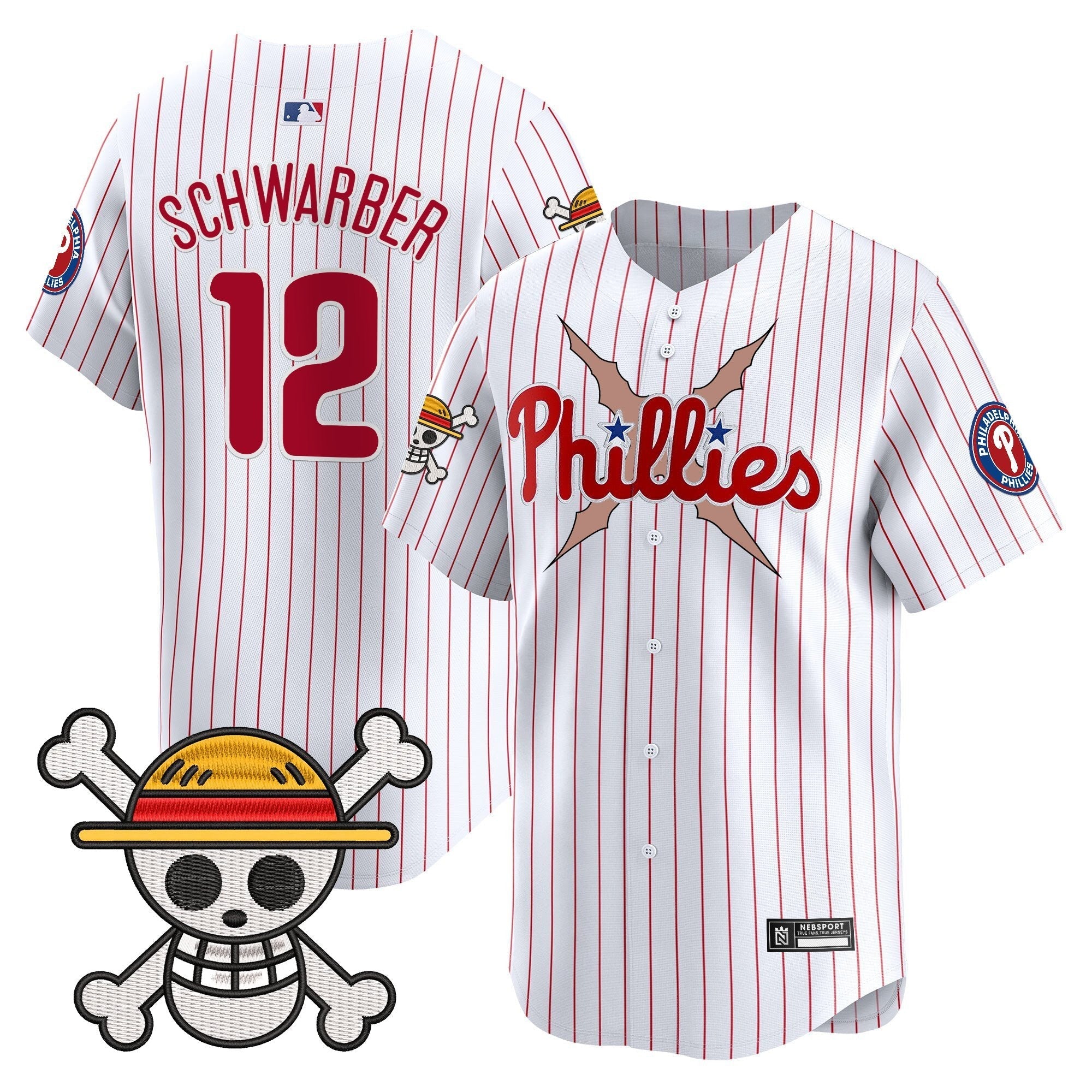 PHI x One Piece 2025 Vapor Premier Limited Jersey - Stitched