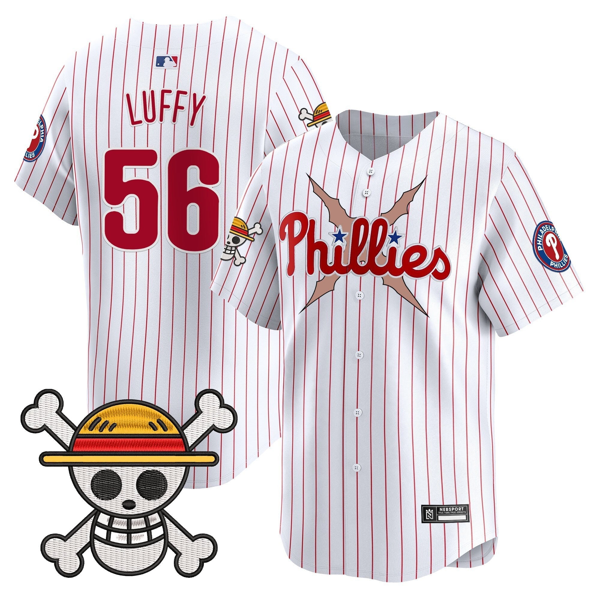 PHI x One Piece 2025 Vapor Premier Limited Jersey - Stitched